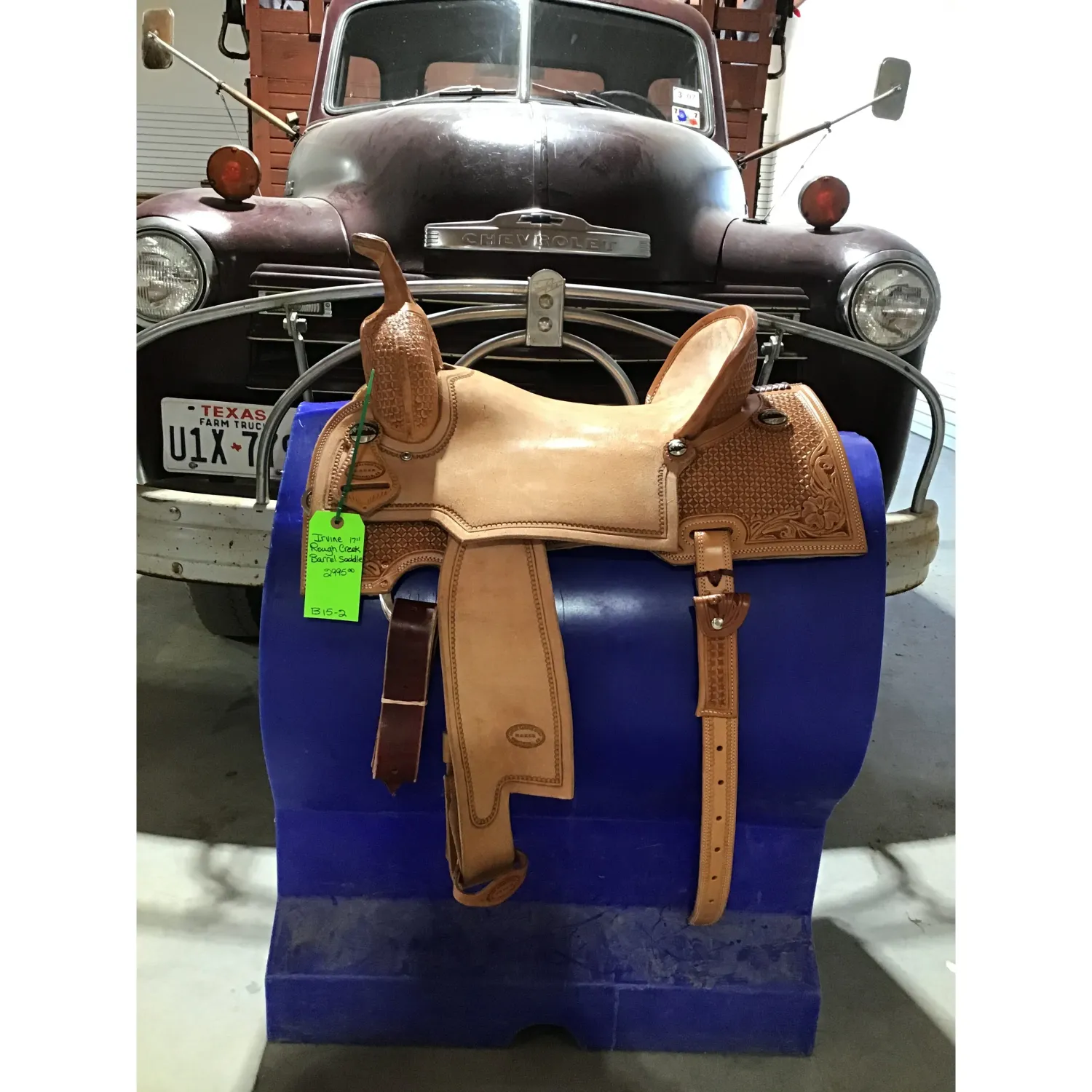 Irvine 17" Rough Creek Barrel Saddle - B15-2