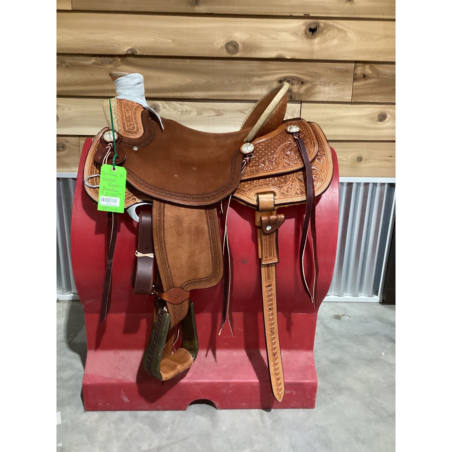 Irvine 17" Wade Ranch Saddle-2