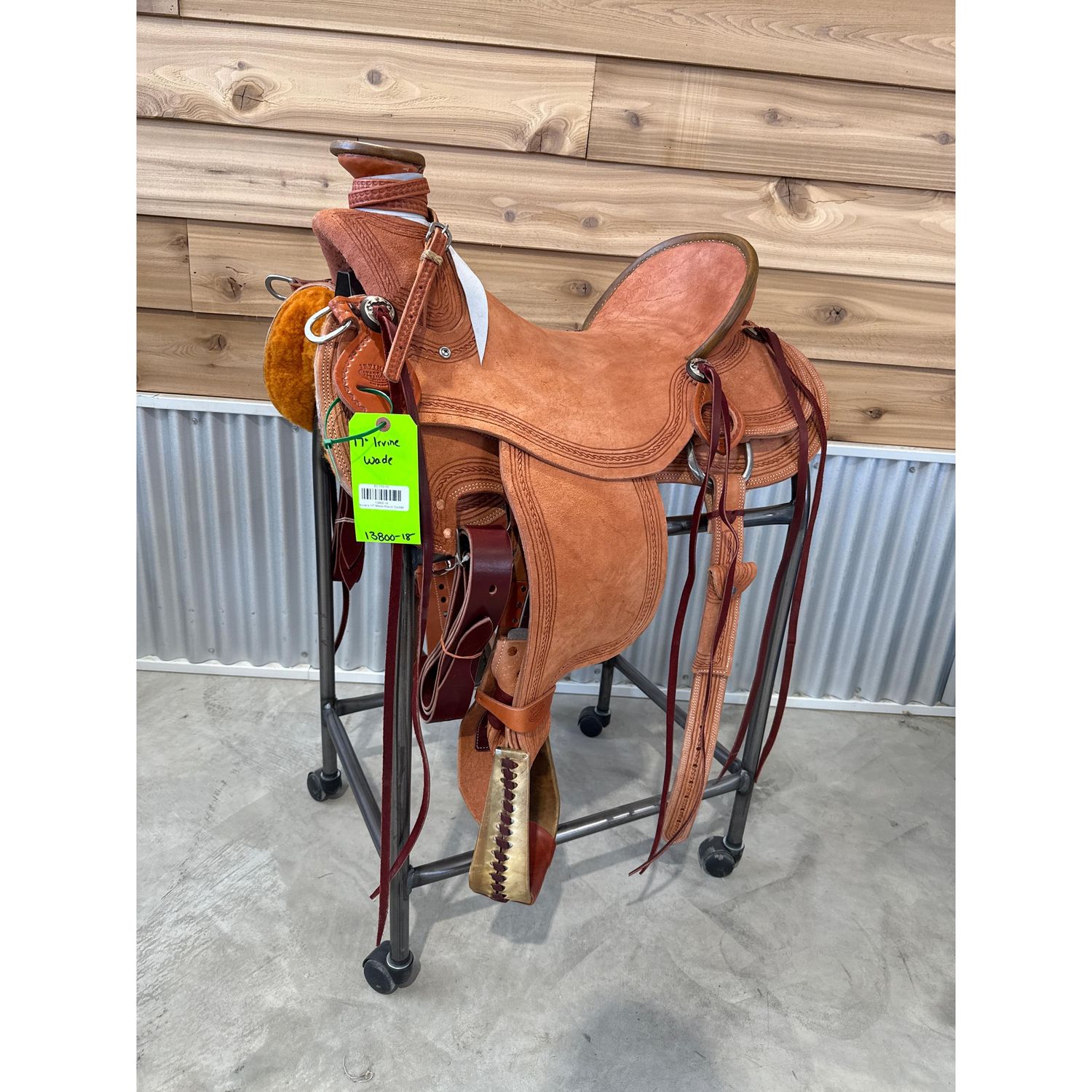 Irvine 17" Wade Ranch Saddle-1