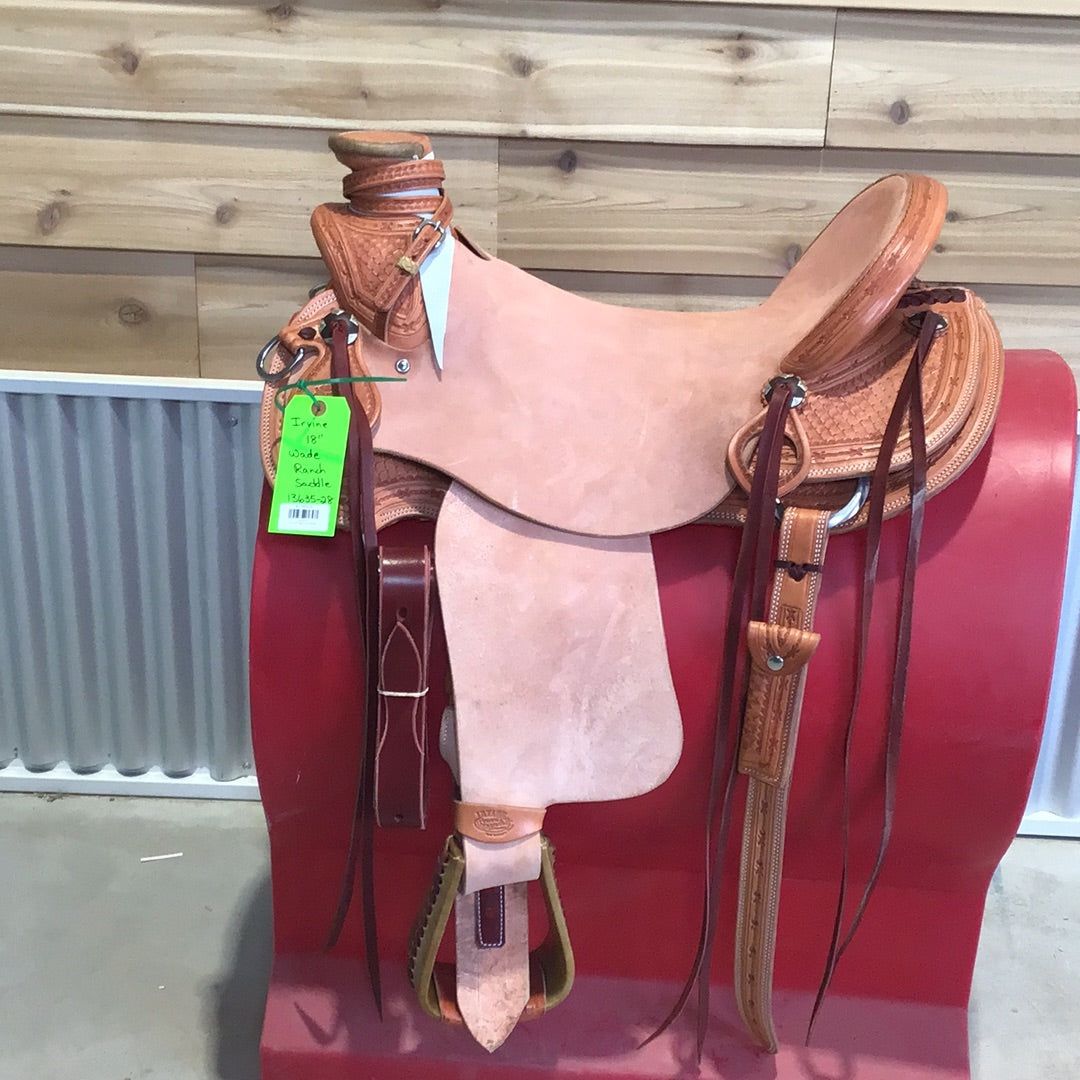 Irvine 18" Wade Ranch Saddle