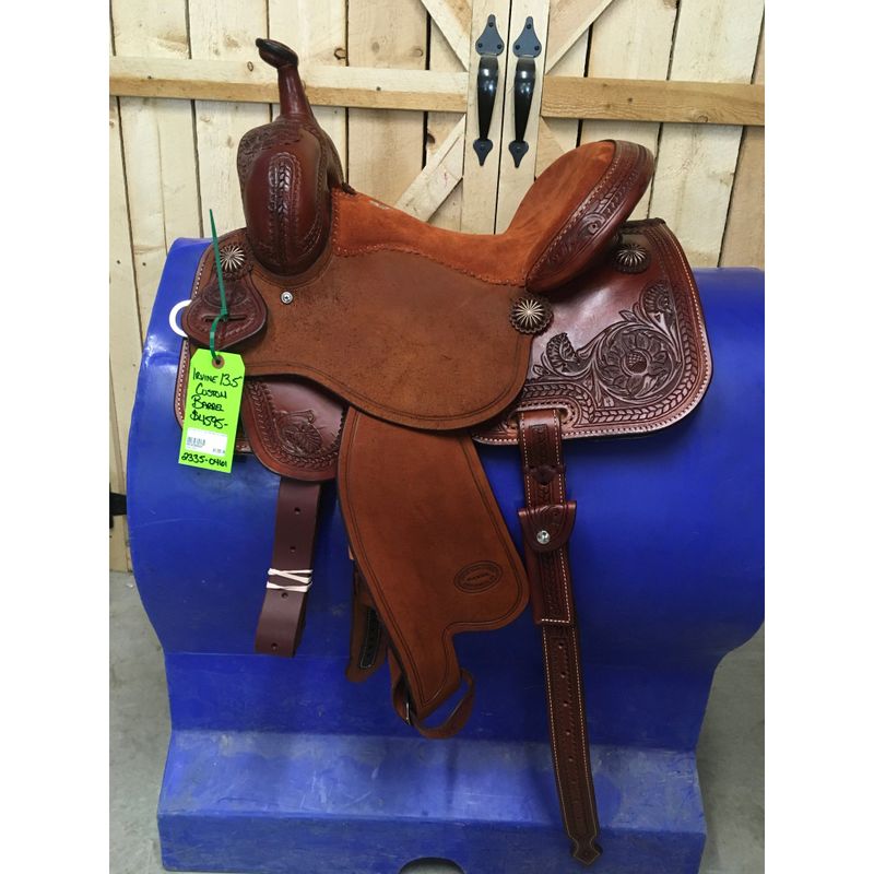 Irvine Custom 13.5" Barrel Saddle - 2335-0461