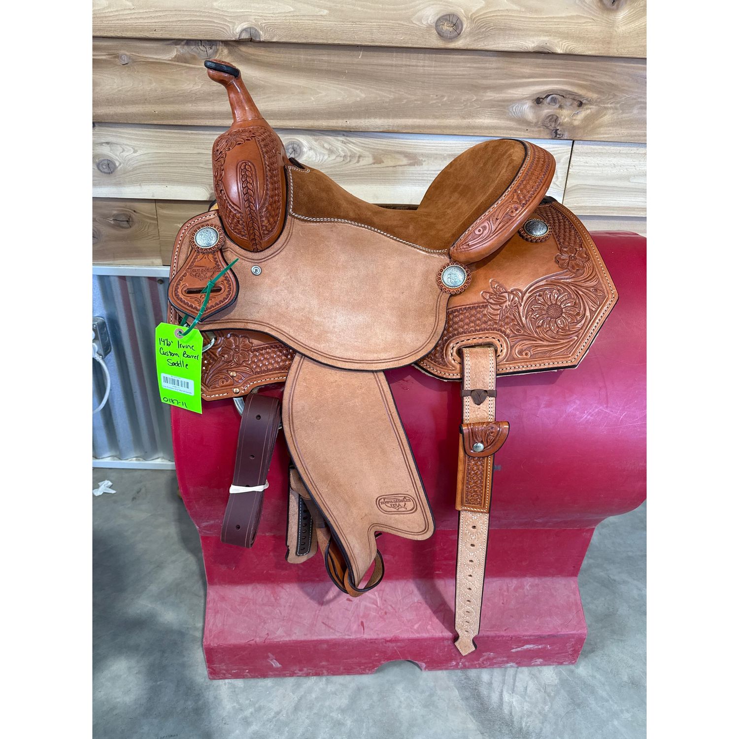 Irvine Custom 14.5" Barrel Saddle-1