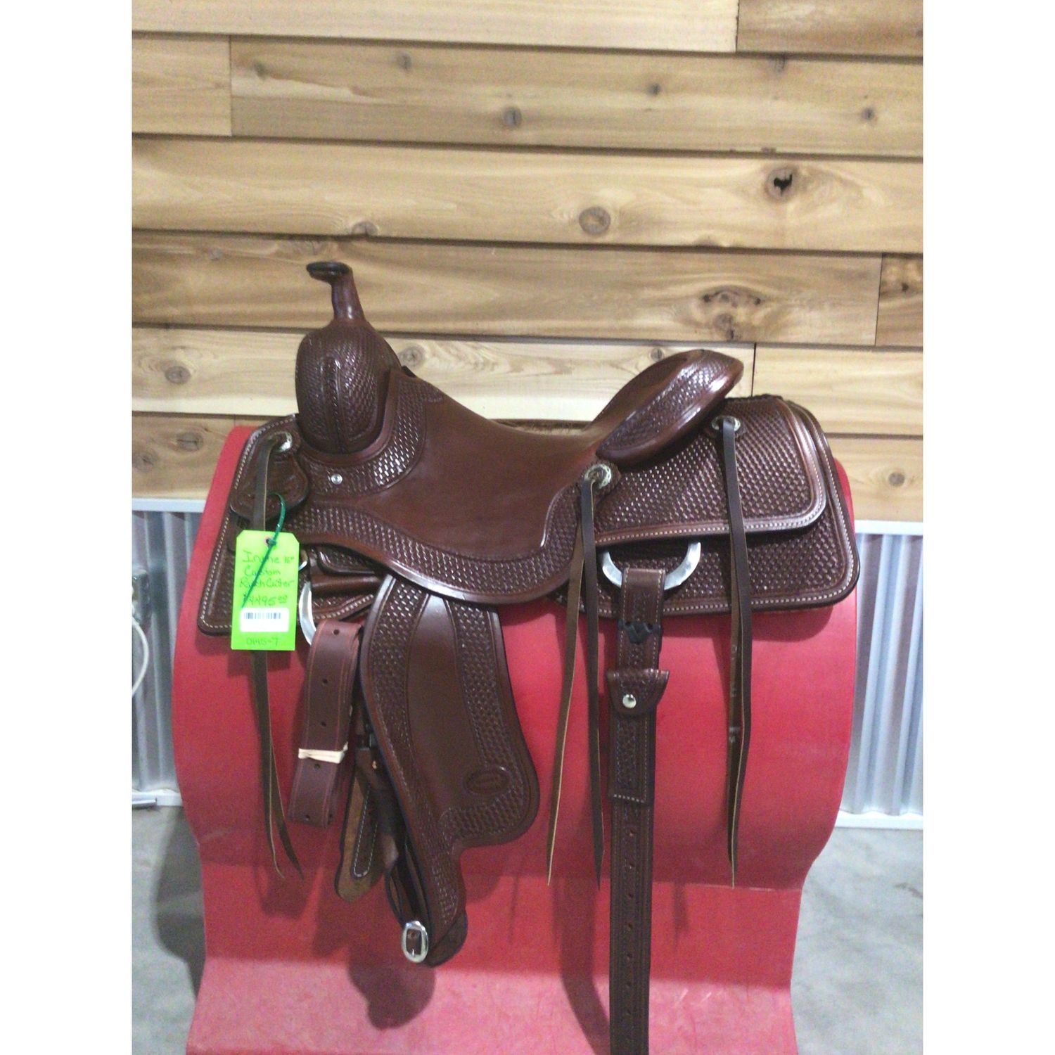 Irvine Custom 16" Ranch Cutting Saddle-7
