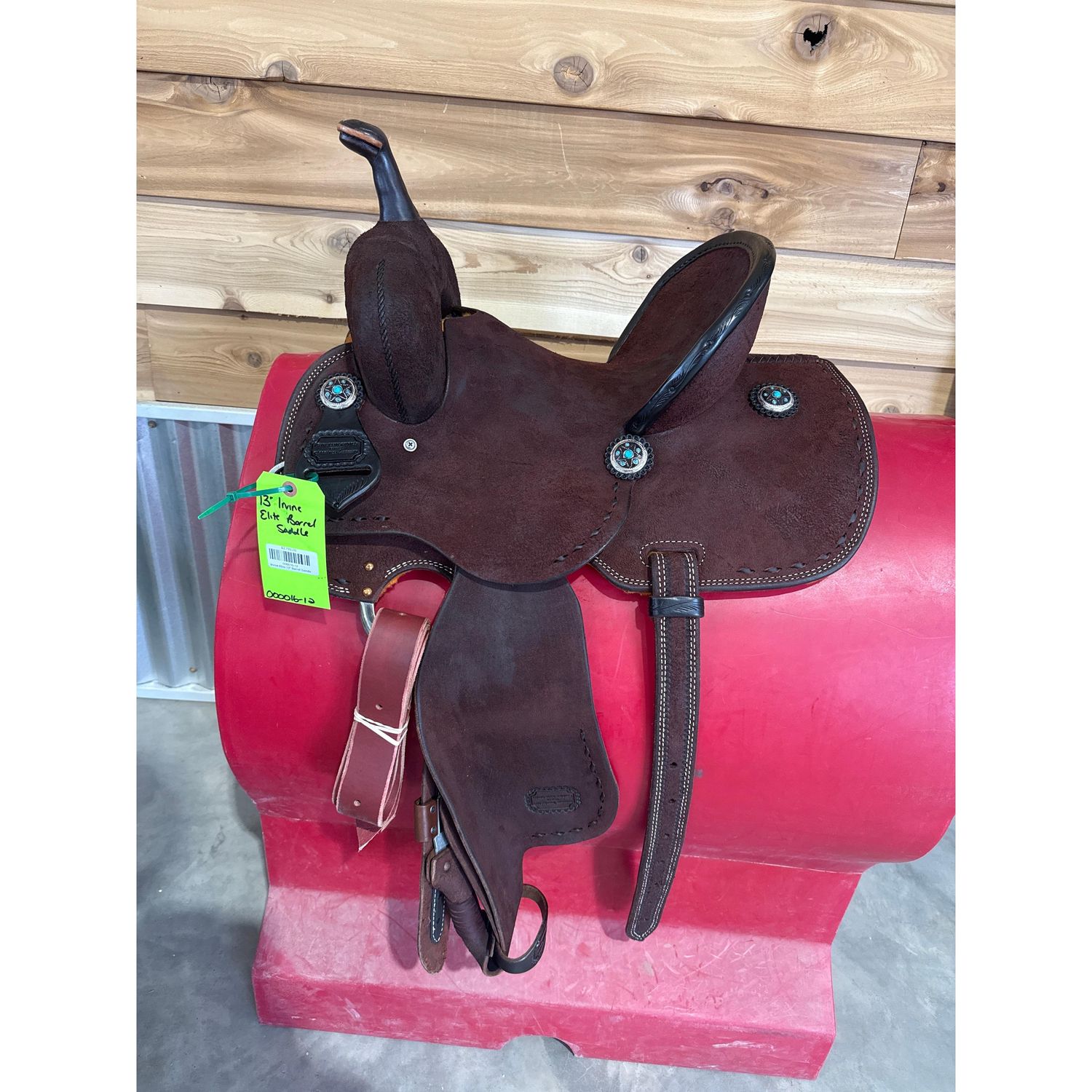 Irvine Elite 13" Barrel Saddle