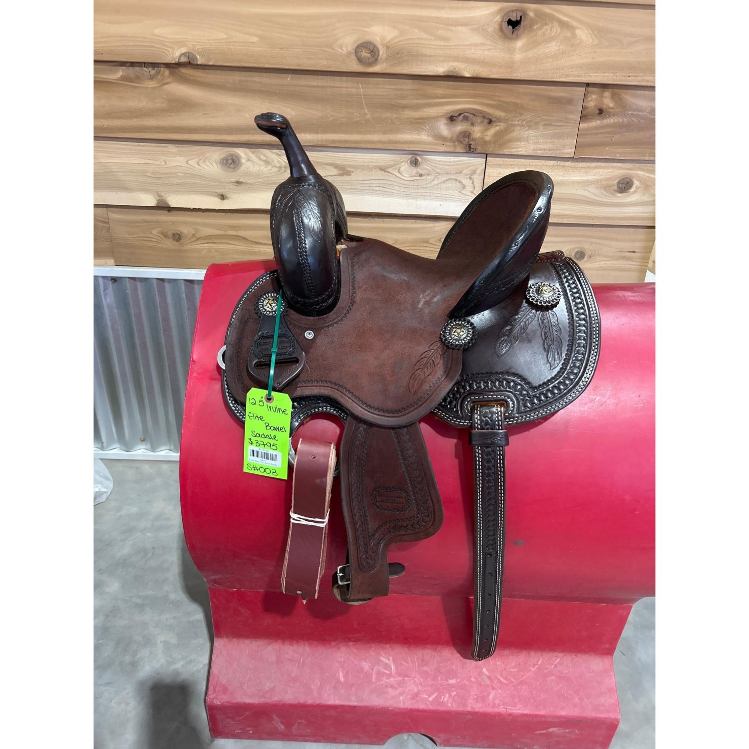 Irvine Elite 12.5" Barrel Saddle-2