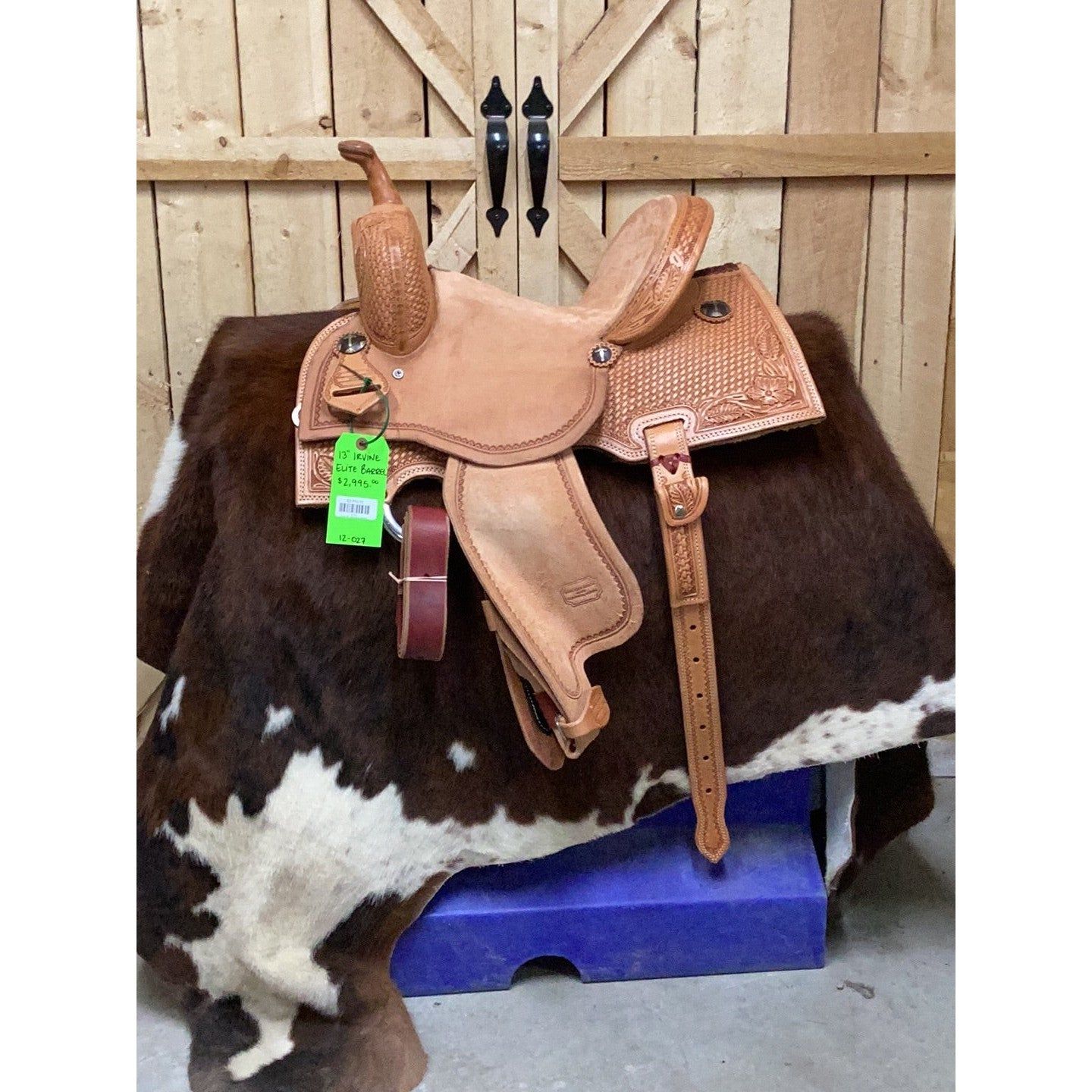 Irvine Elite 13" Barrel Saddle-6