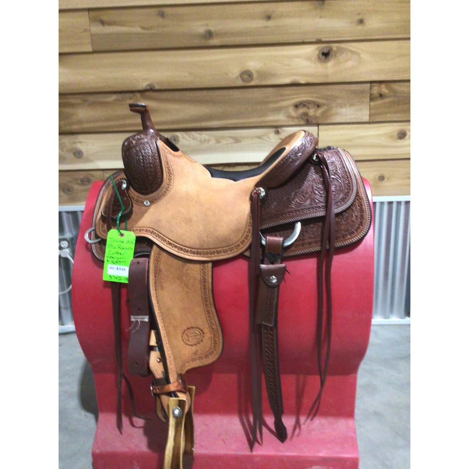 Irvine Pro 15.5" Ranch Cutter Saddle-1