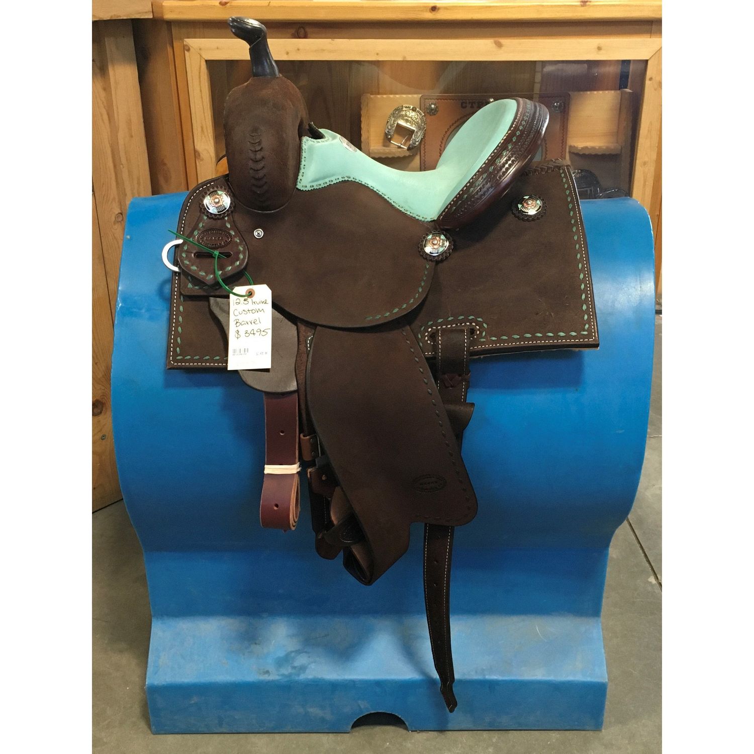 Irvine Custom 12.5" Barrel Saddle - 21333