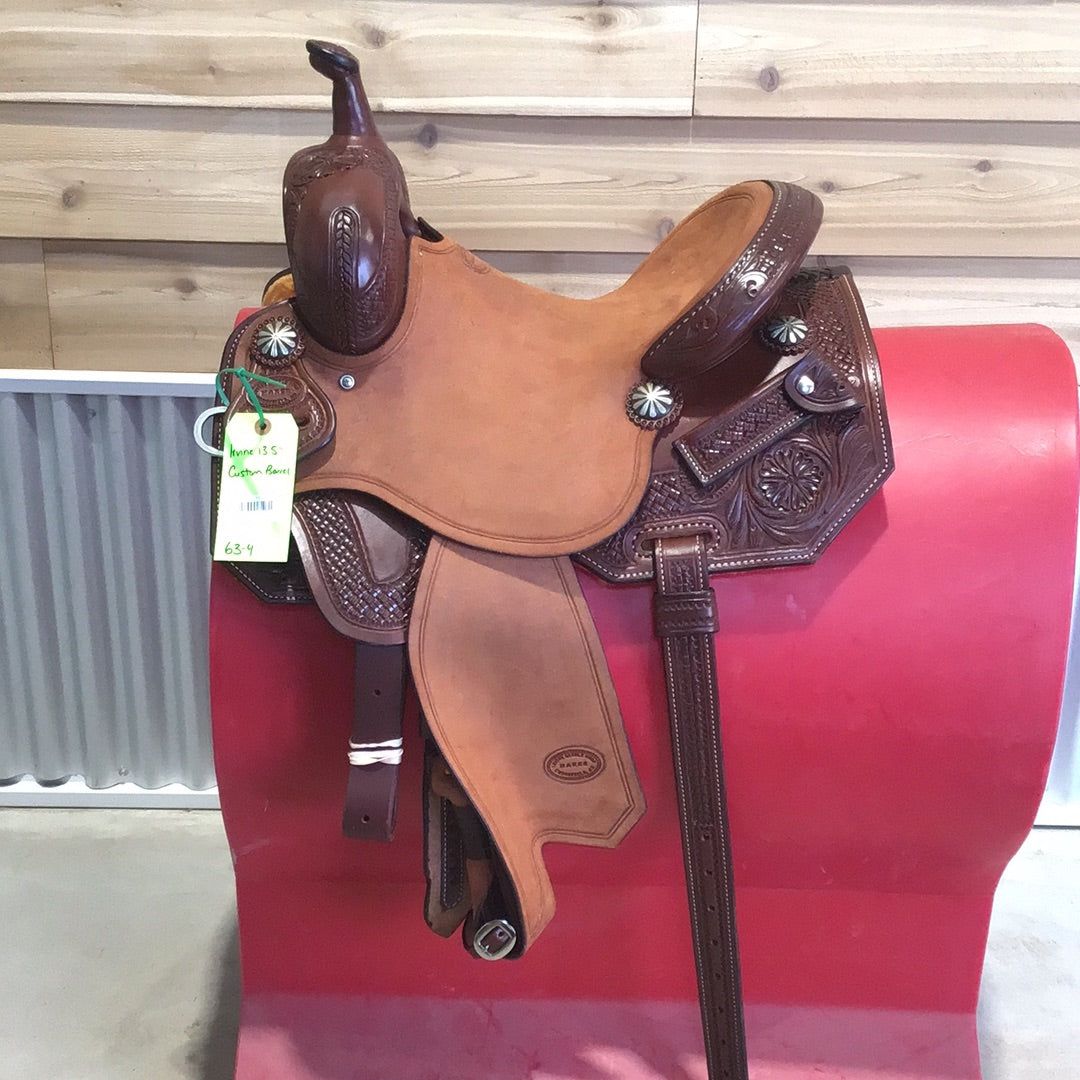 Irvine Custom 13.5" Barrel Saddle-1