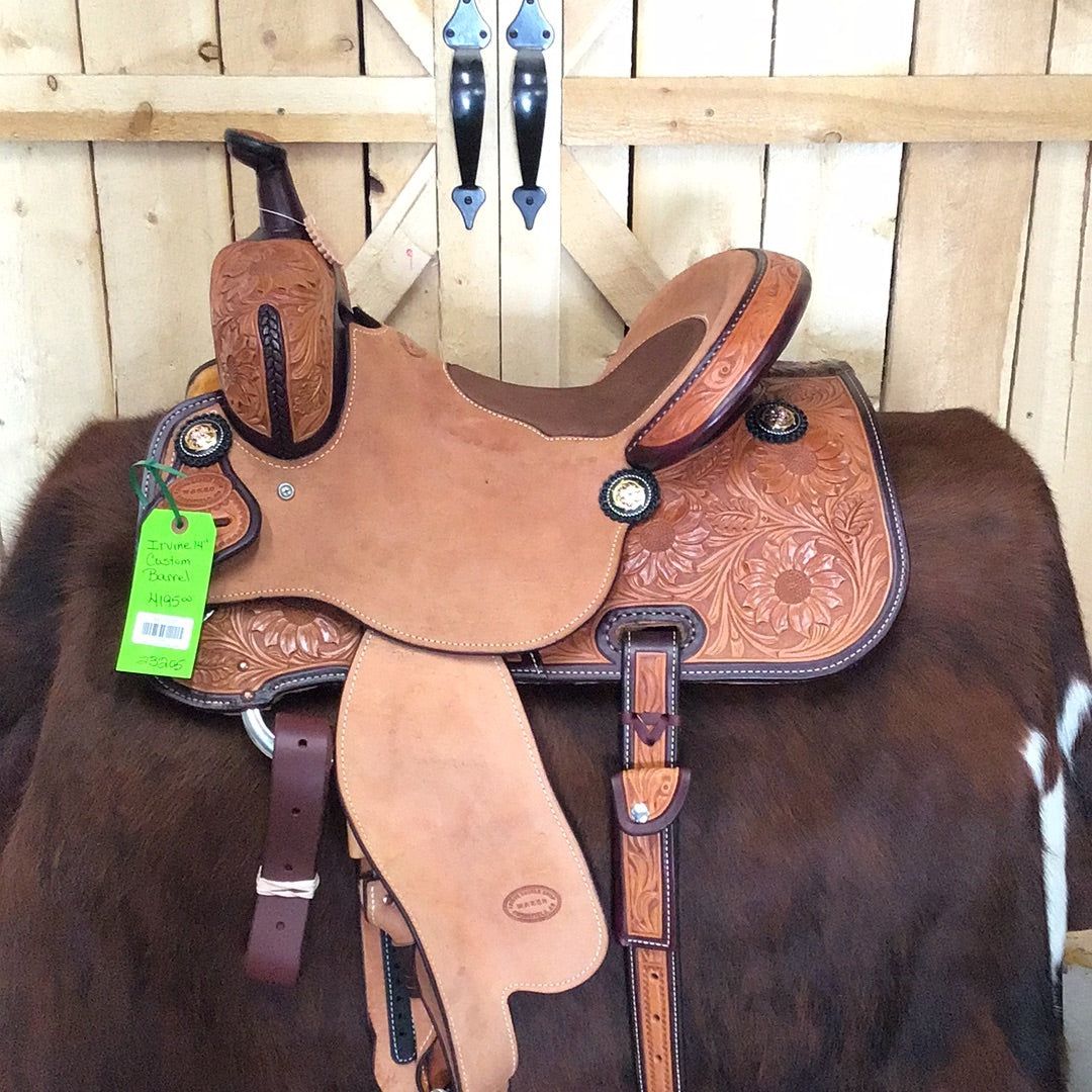 Irvine Custom 14" Barrel Saddle-7