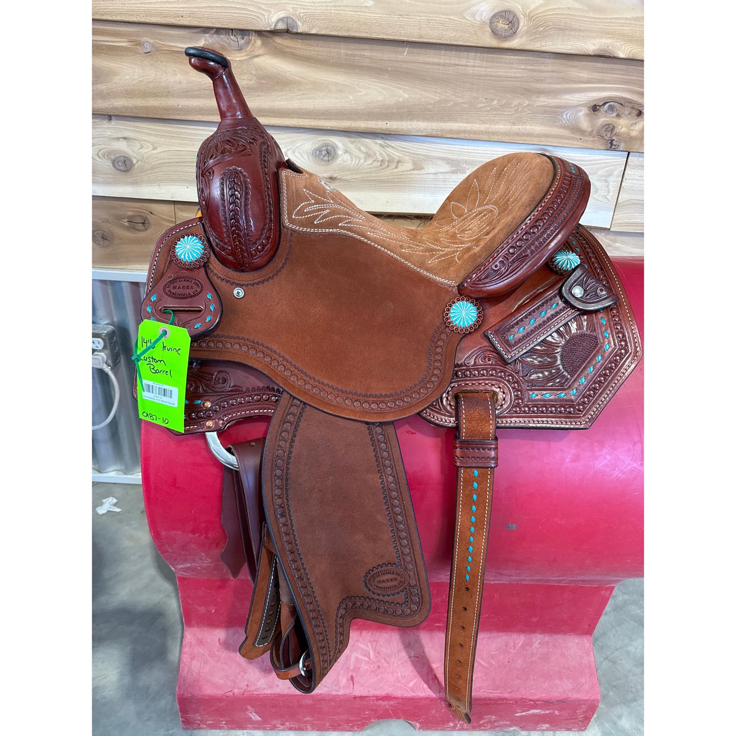 Irvine Custom 14.5" Barrel Saddle