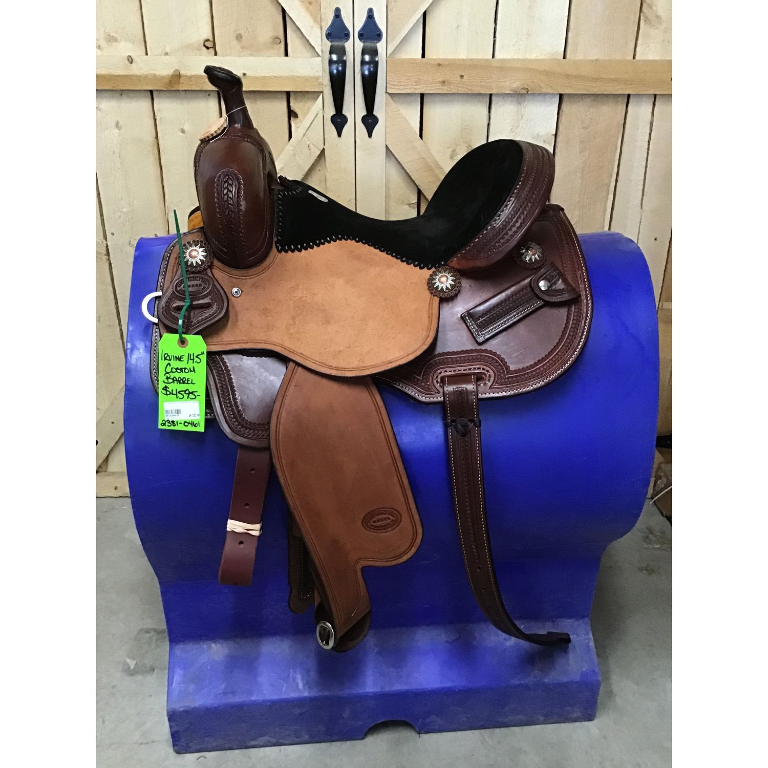 Irvine Custom 14.5" Barrel Saddle - 2381-0461