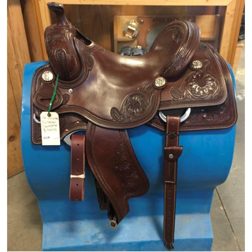 Irvine Custom 16" Cowhorse Saddle - 21272