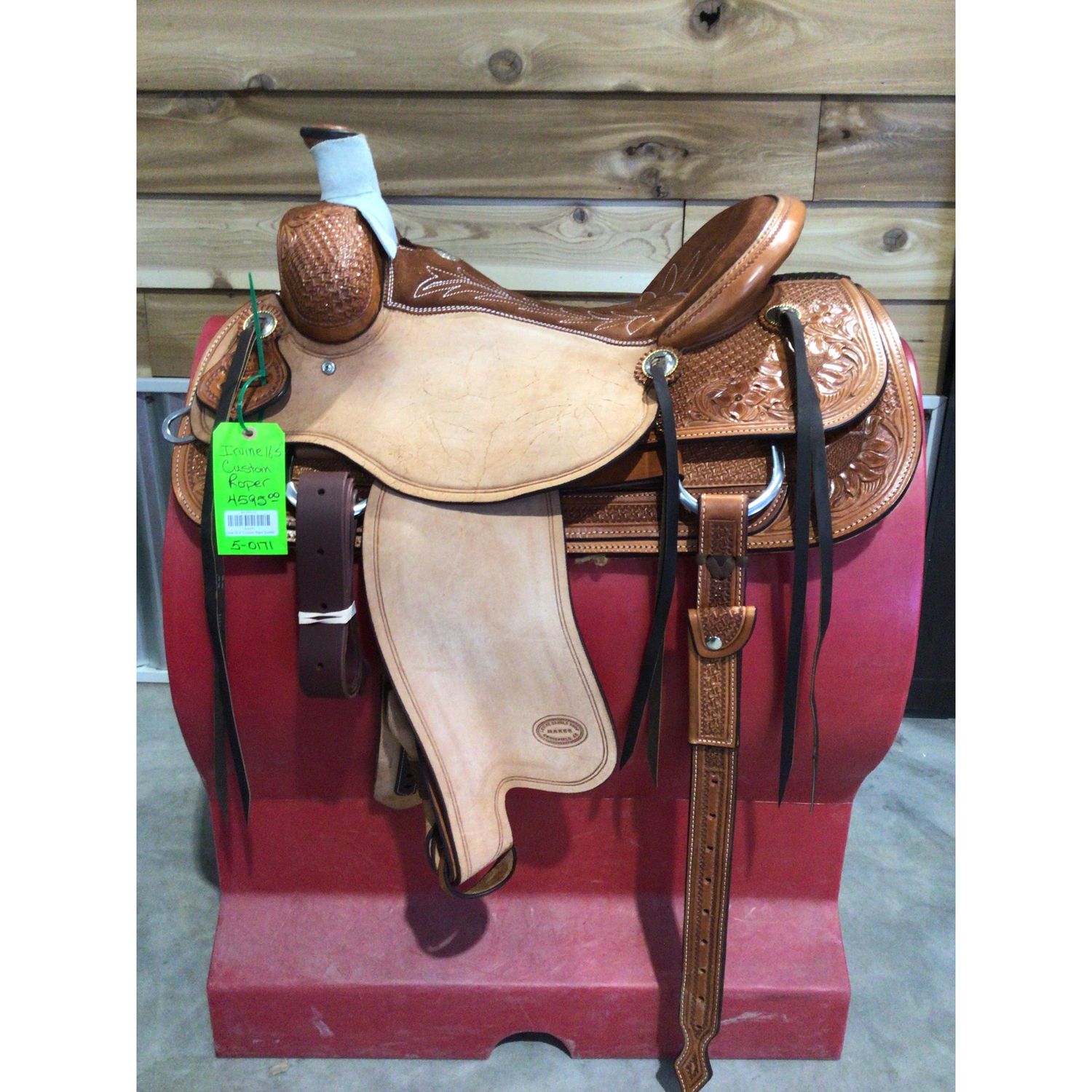 Irvine Custom 16.5" Rope Saddle