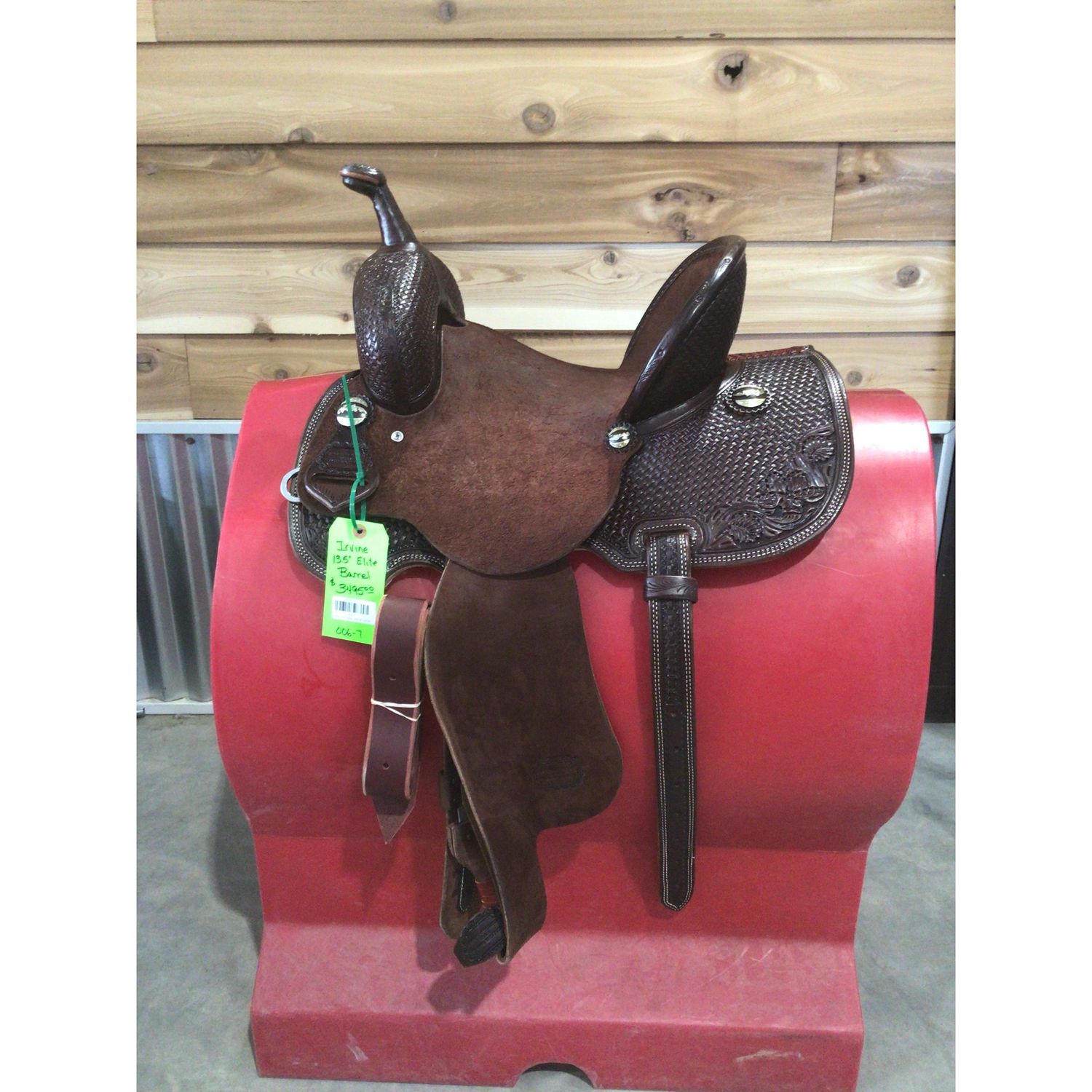 Irvine Elite 13.5" Barrel Saddle-6