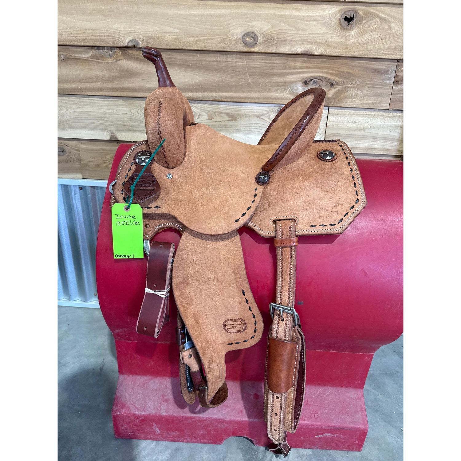 Irvine Elite 13.5" Barrel Saddle-4