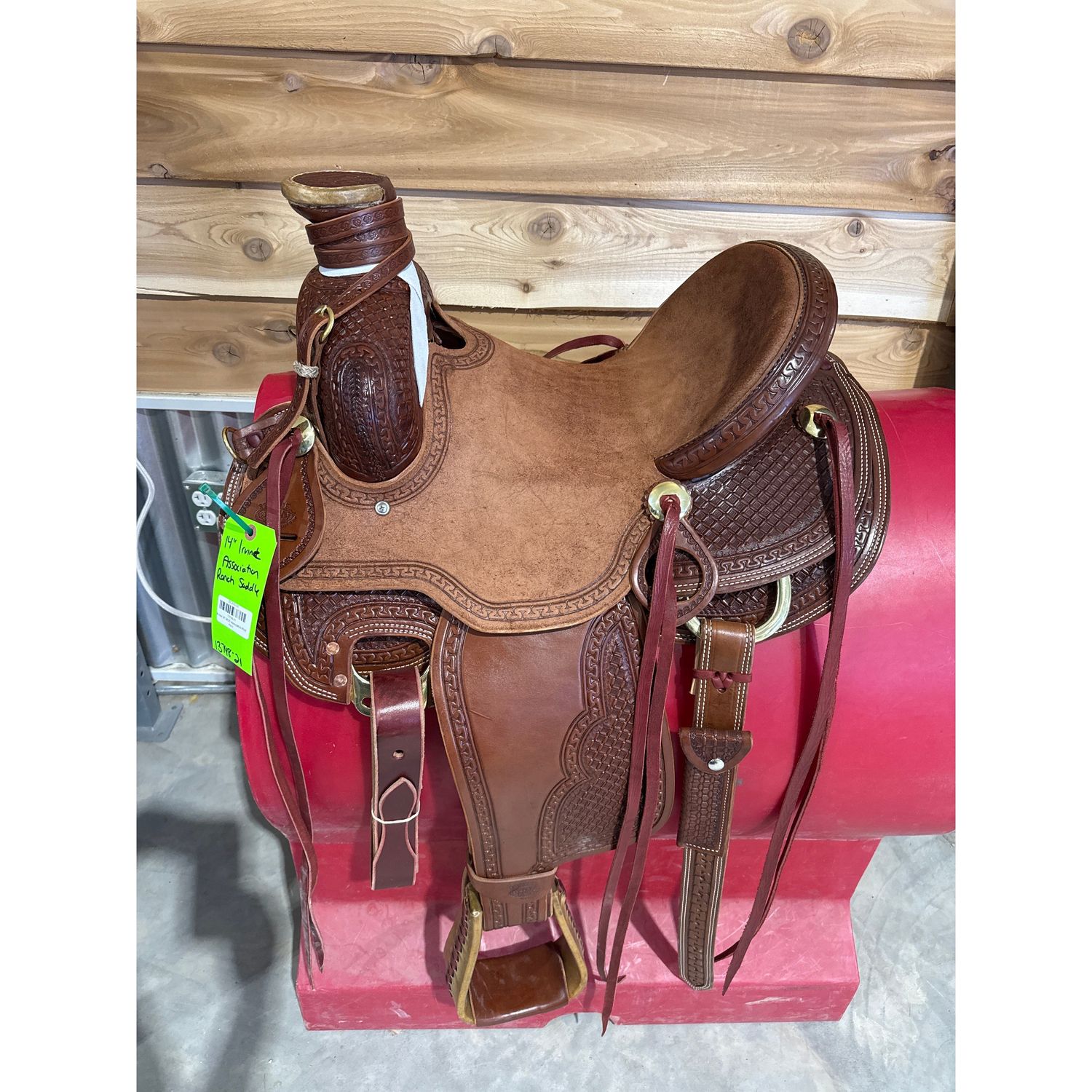 Irvine MOD 14" Association Post Horn Saddle-1