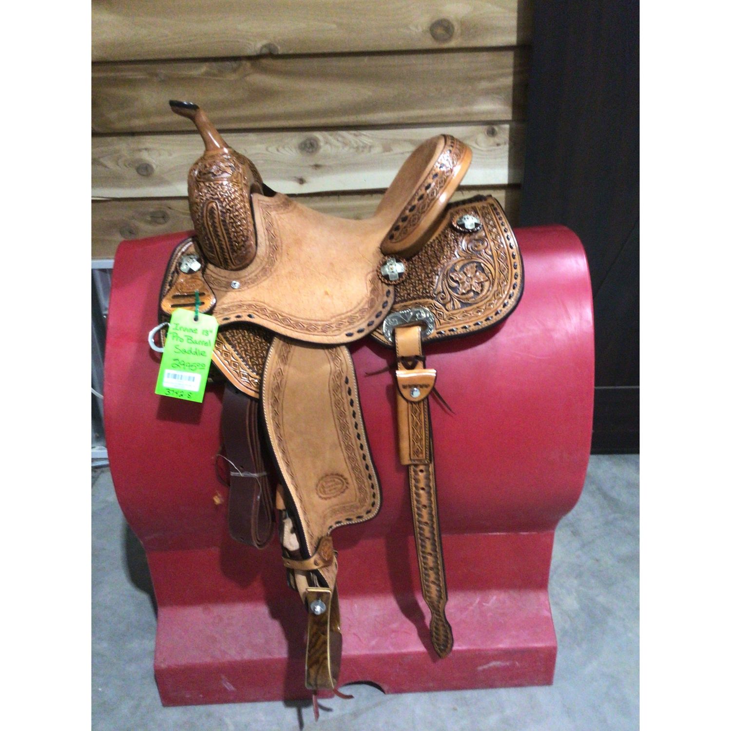 Irvine Pro 13" Barrel Saddle-1