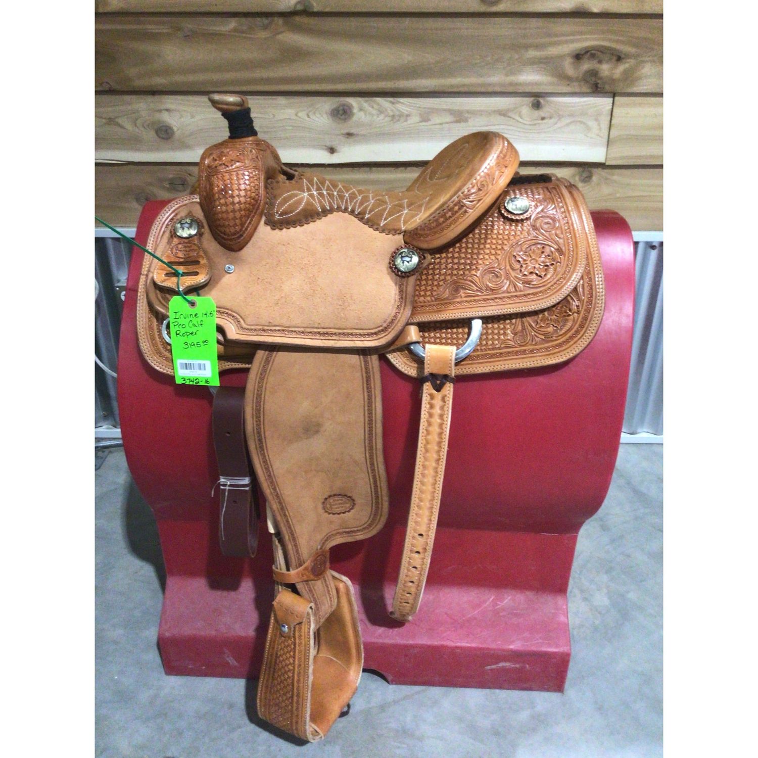 Irvine Pro 14.5" Calf Roper Saddle