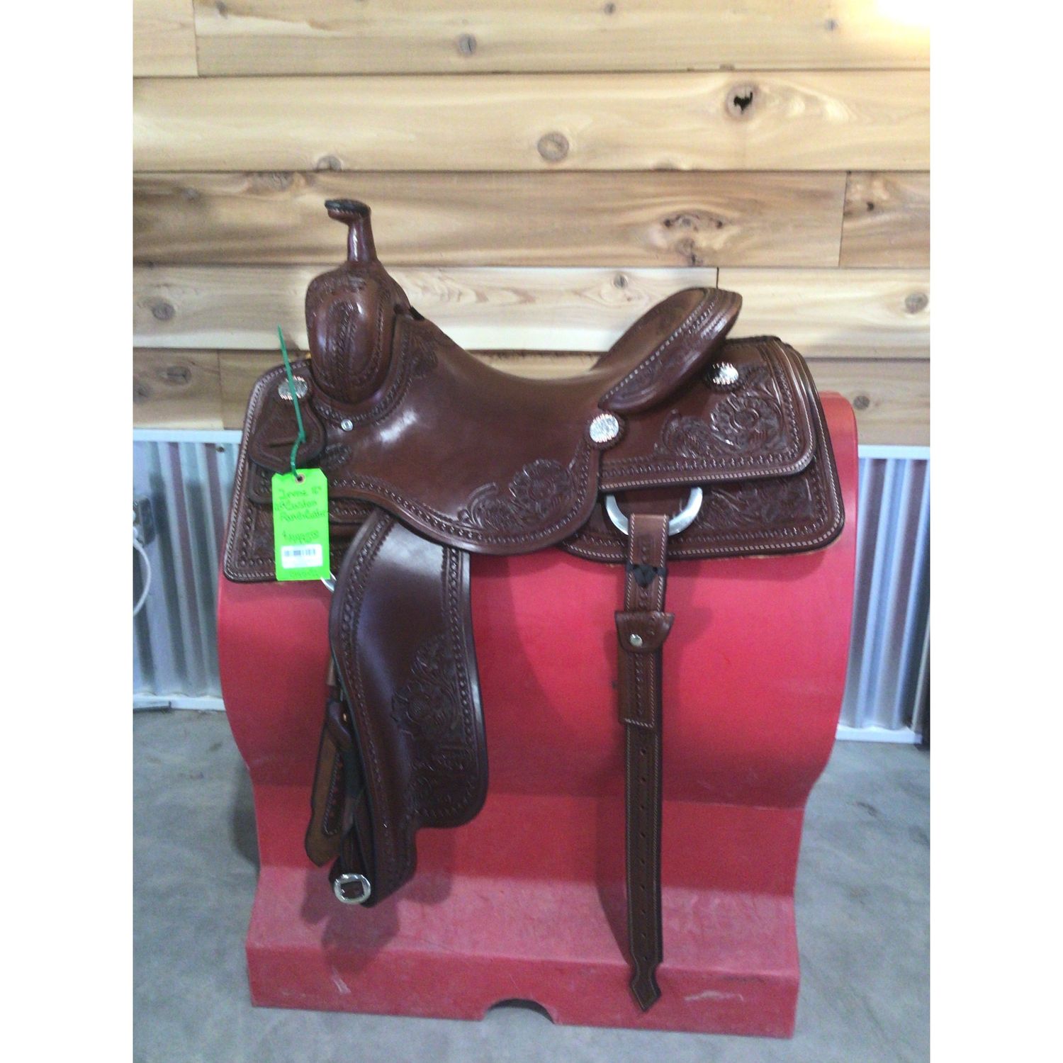 Irvine USA Custom 16" Ranch Cutting Saddle-2