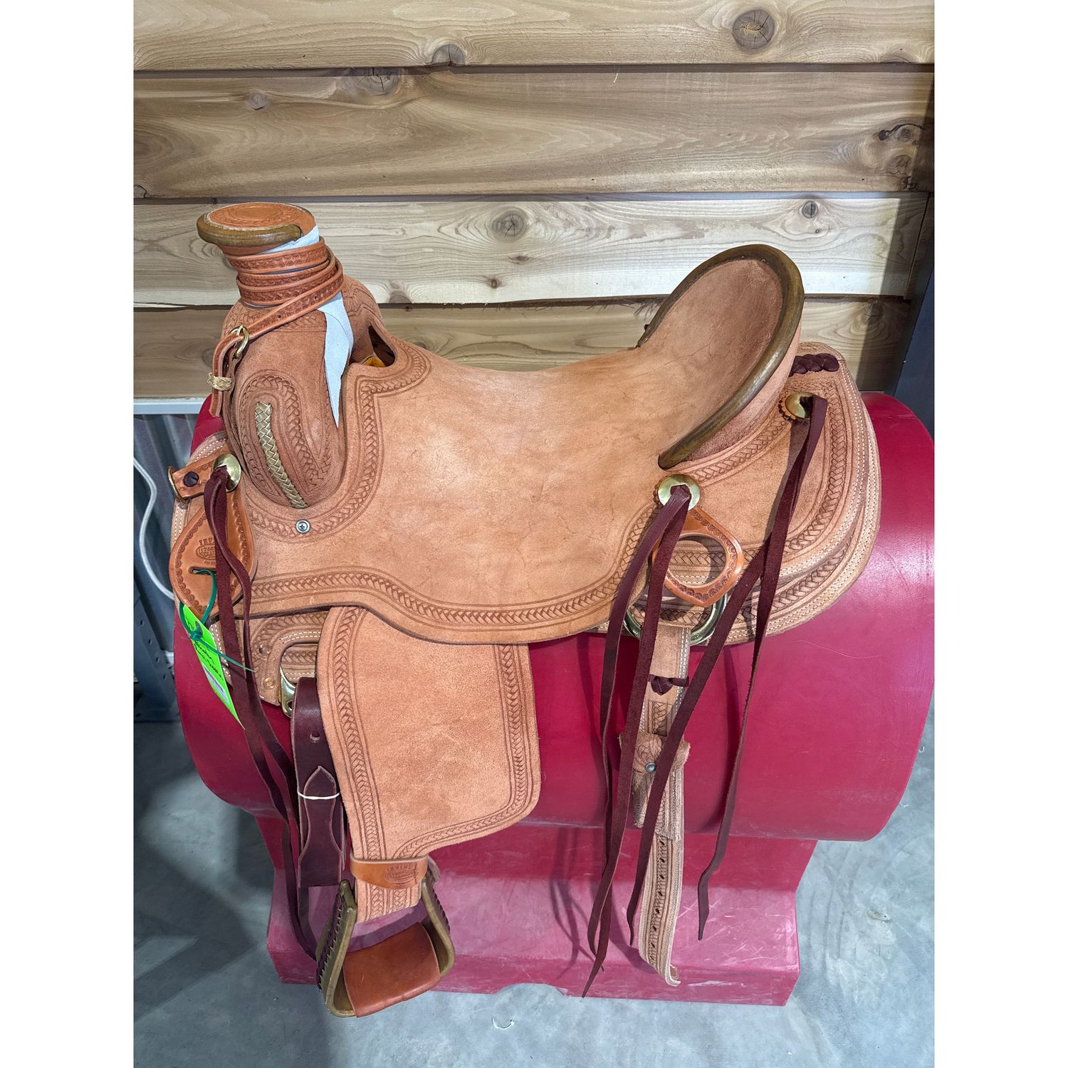 Irvine Will James 17" Saddle Post Horn Saddle
