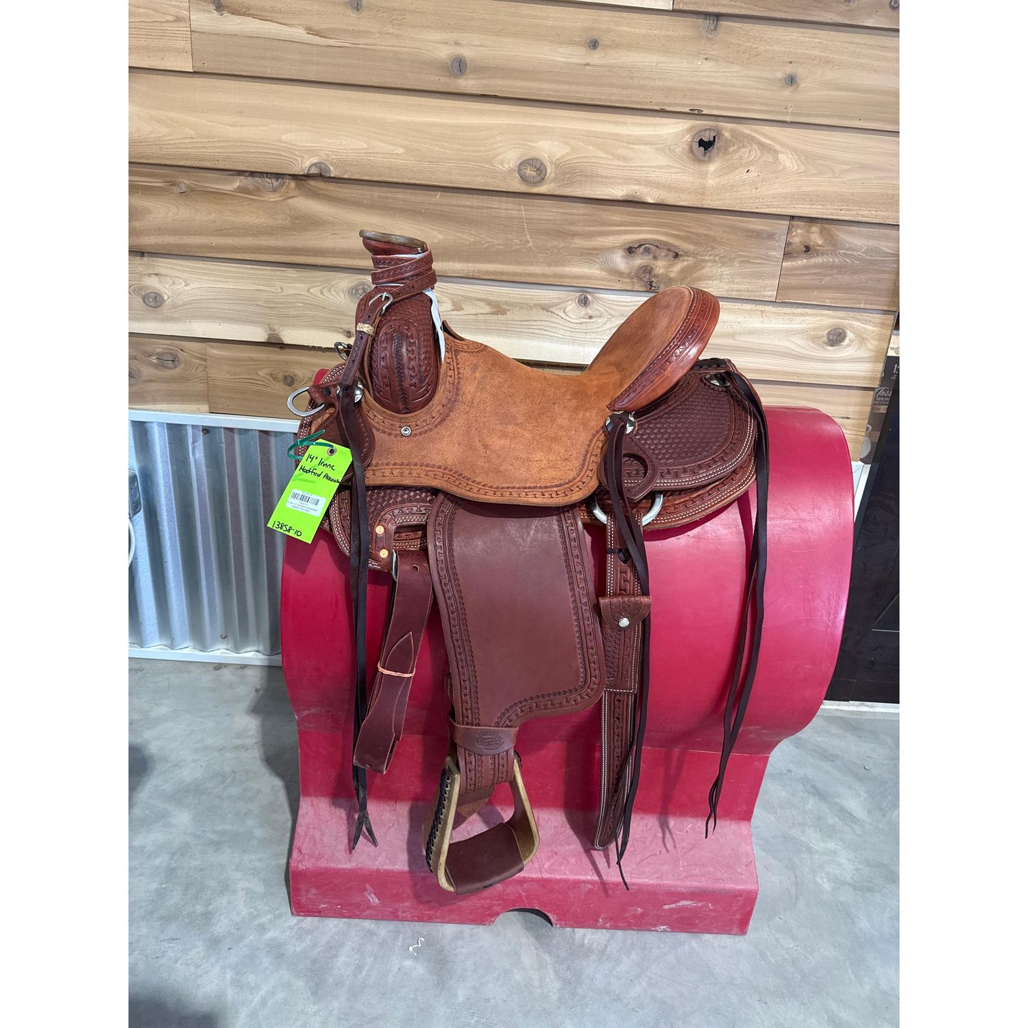 Irvine's 14" Modified Association Saddle- Post Horn