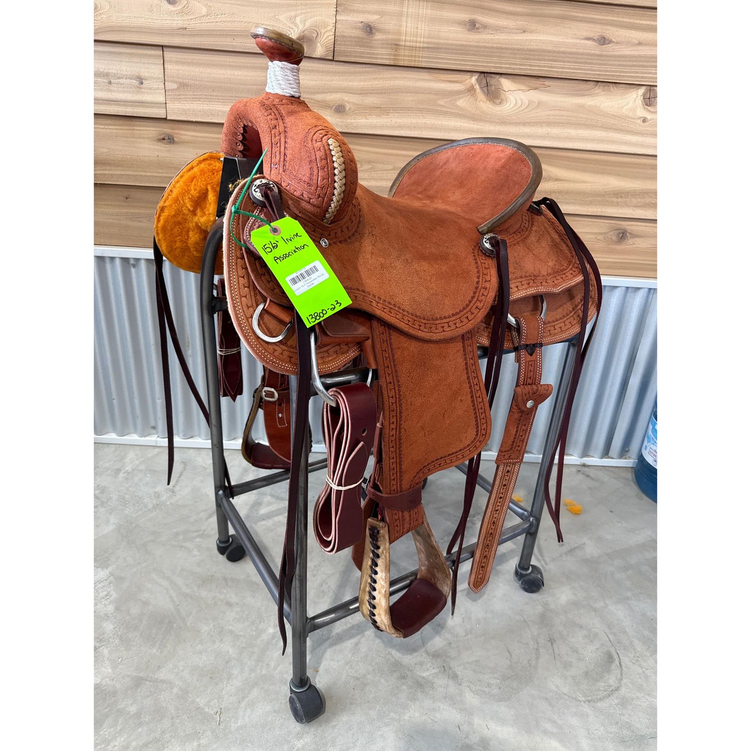 Irvine's 15.5" Association Ranch Saddle