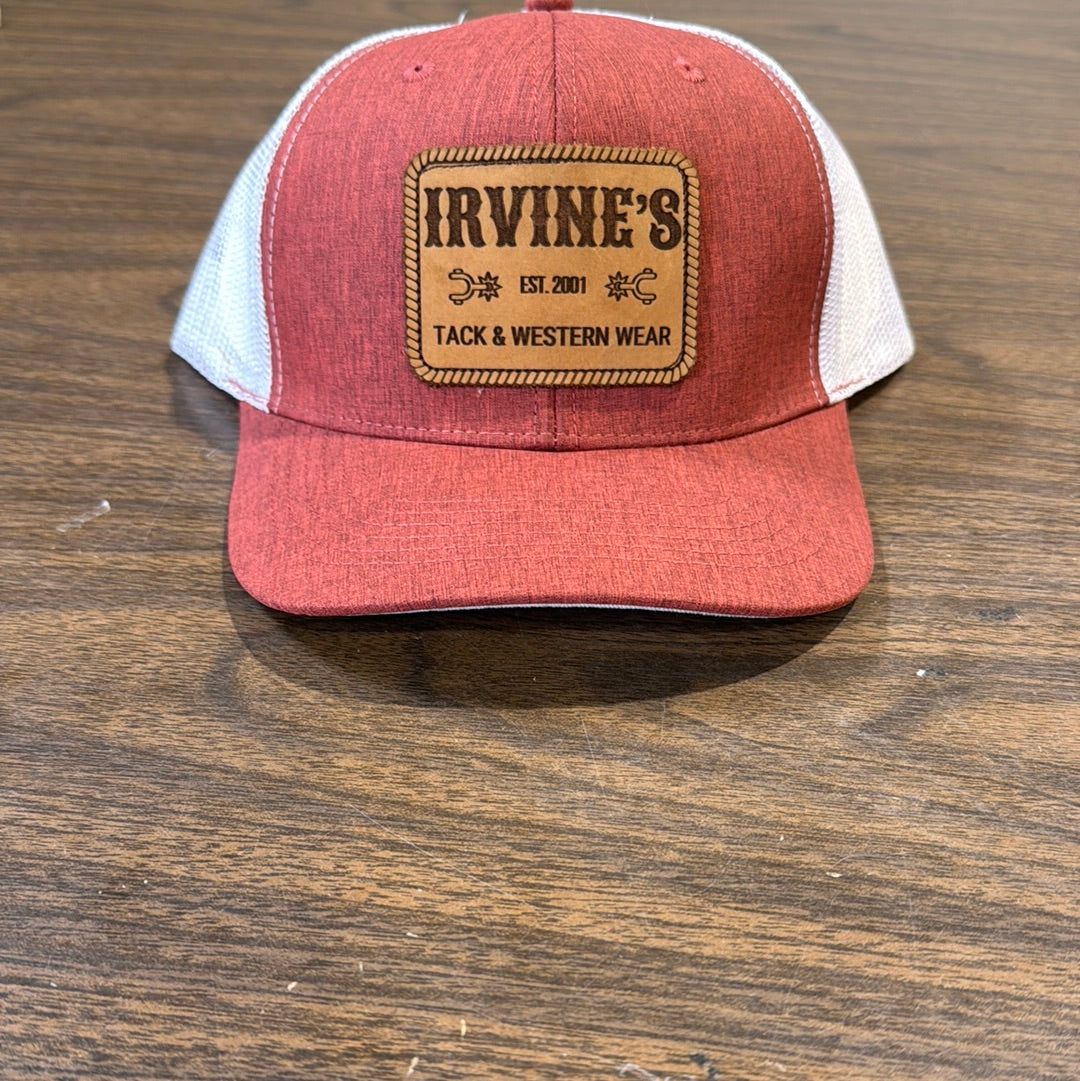 Irvine's Ballcap-Leather Patch
