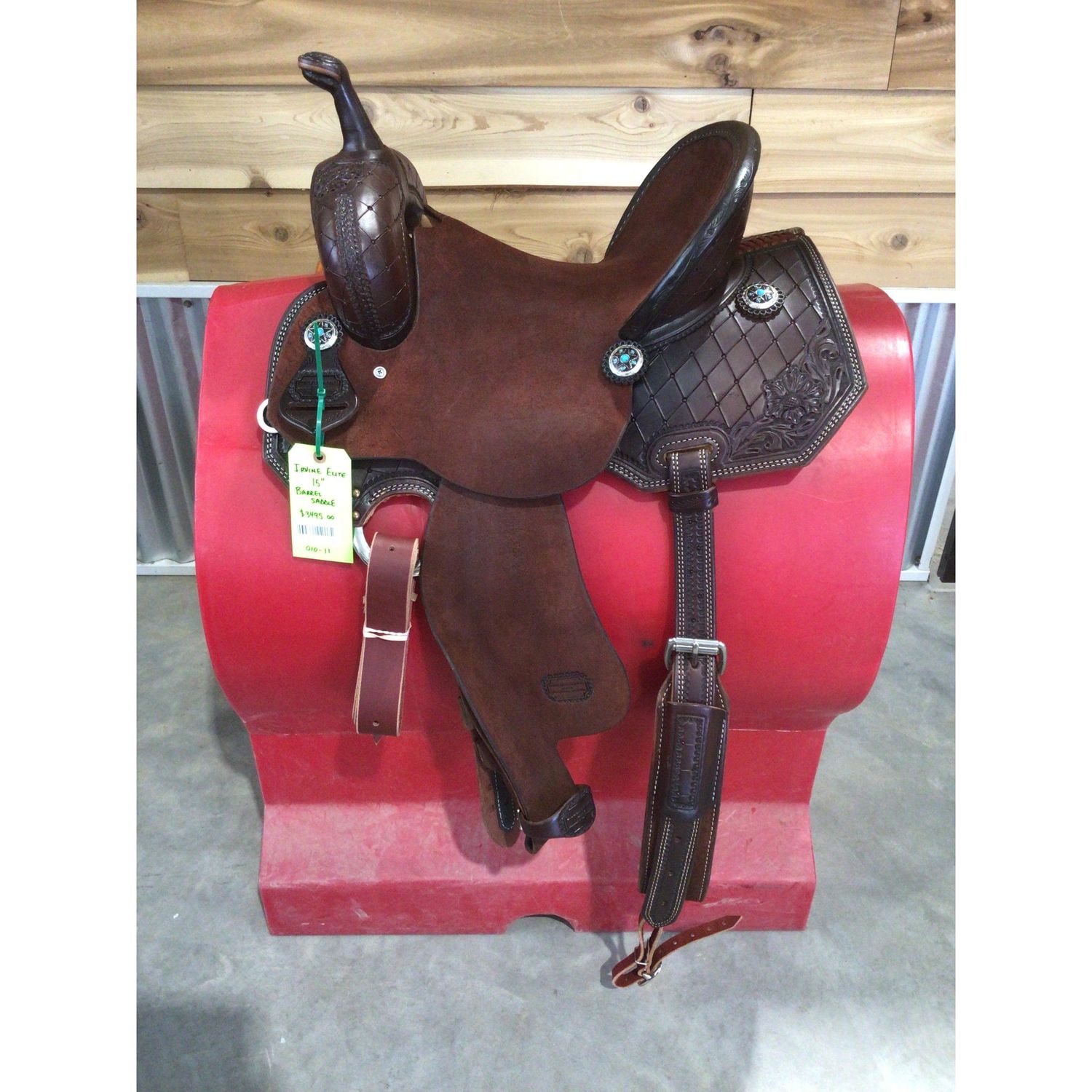 Irvine Elite 15" Barrel Saddle