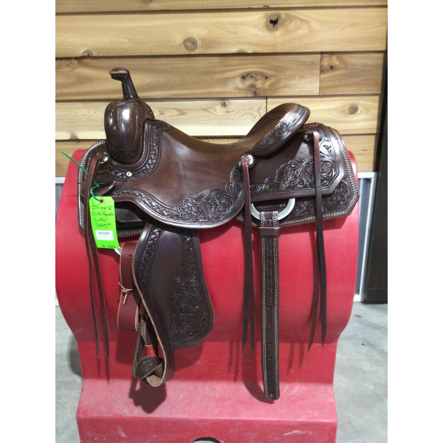 Irvine Elite 16” Ranch Cutting Saddle-1