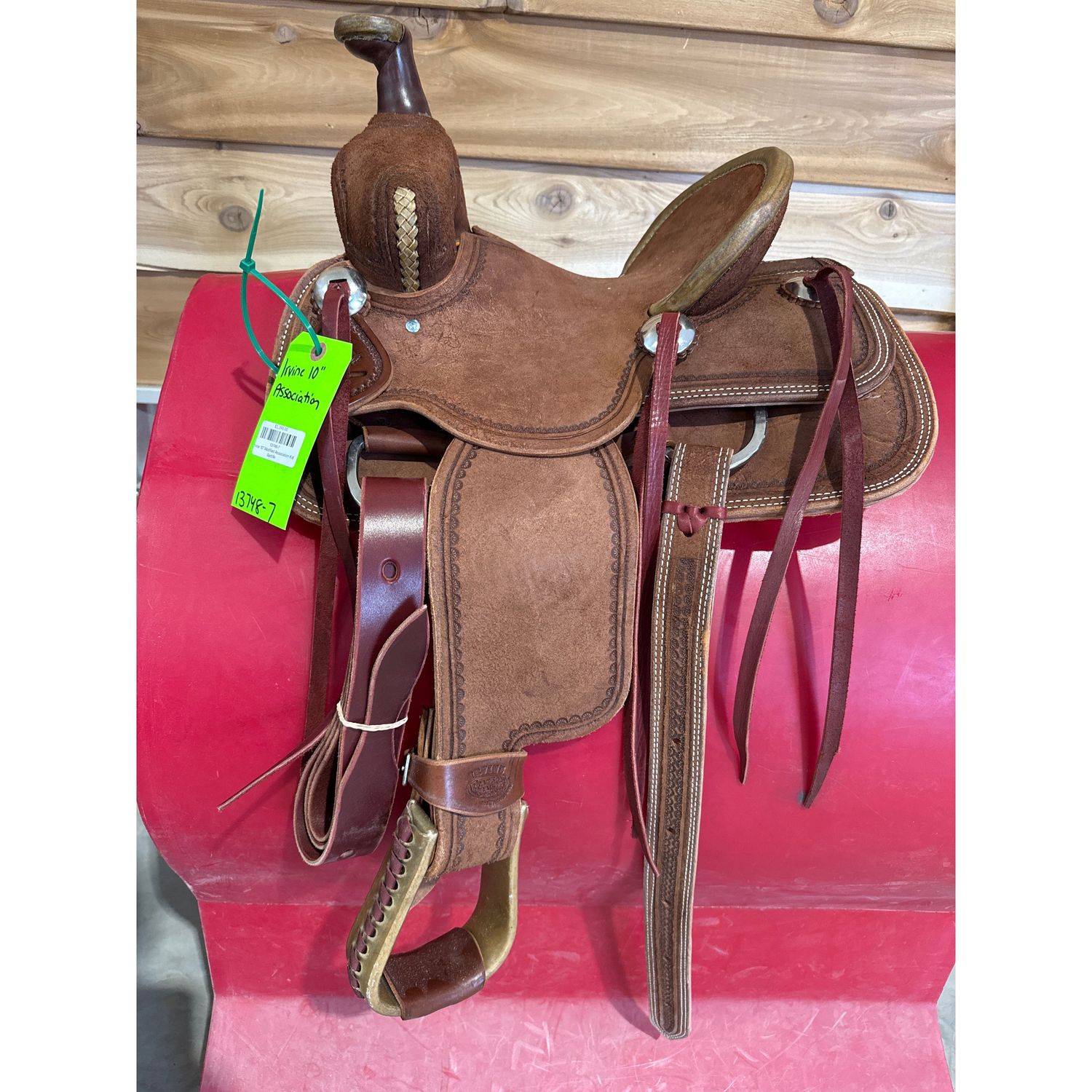 Irvine Modified 10" Association Kid's Saddle-2