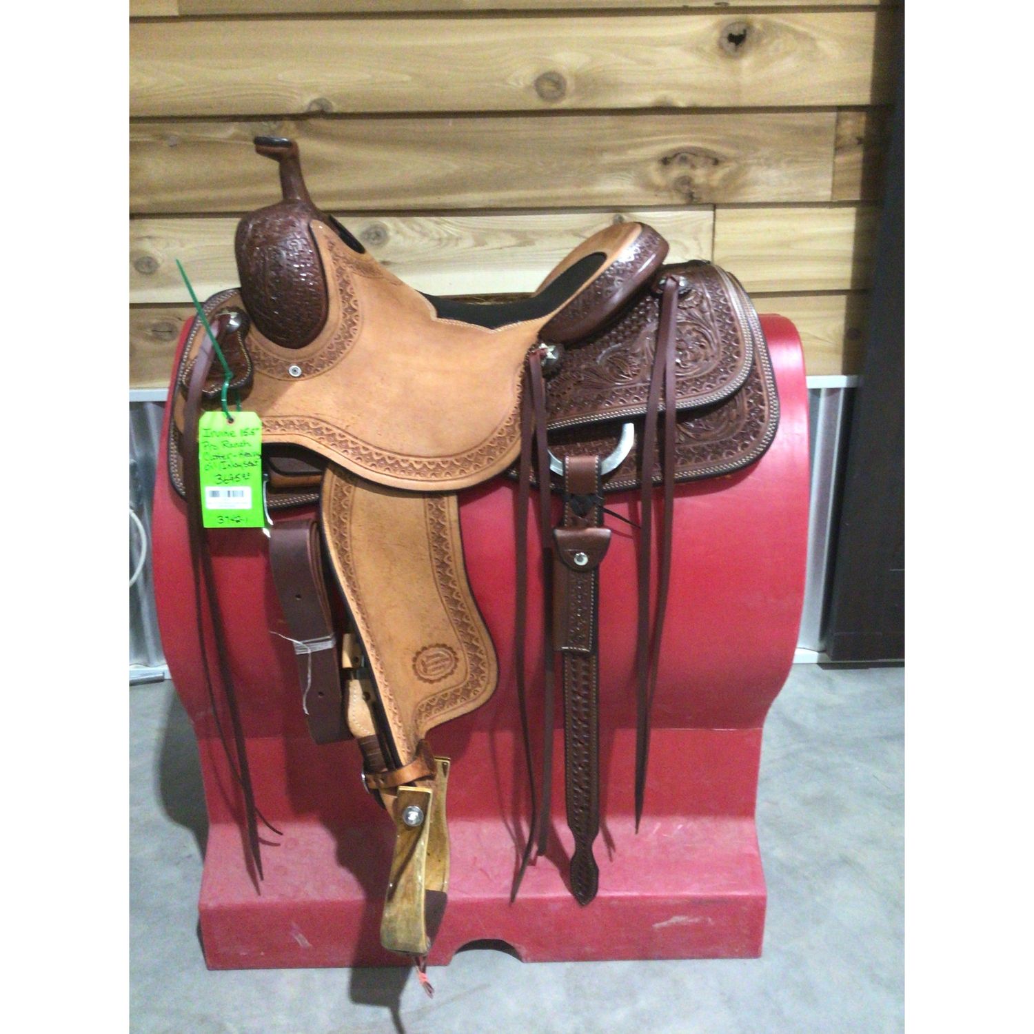 Irvine Pro 15.5" Ranch Cutter Saddle