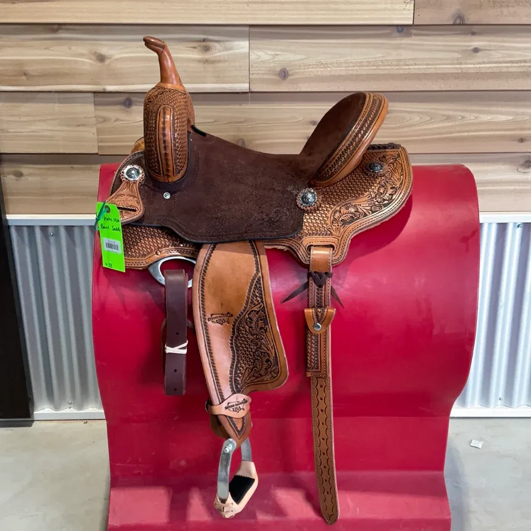 Irvine USA 14.5" Barrel Saddle-3