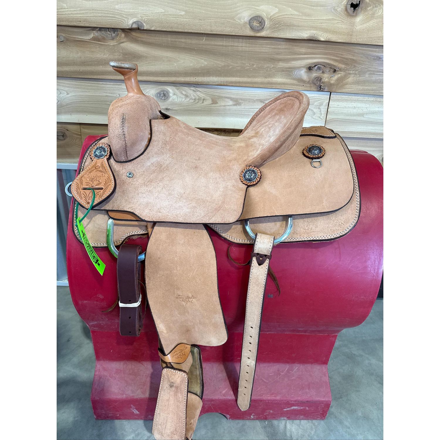 Irvine USA 15.5" Roping Saddle-1