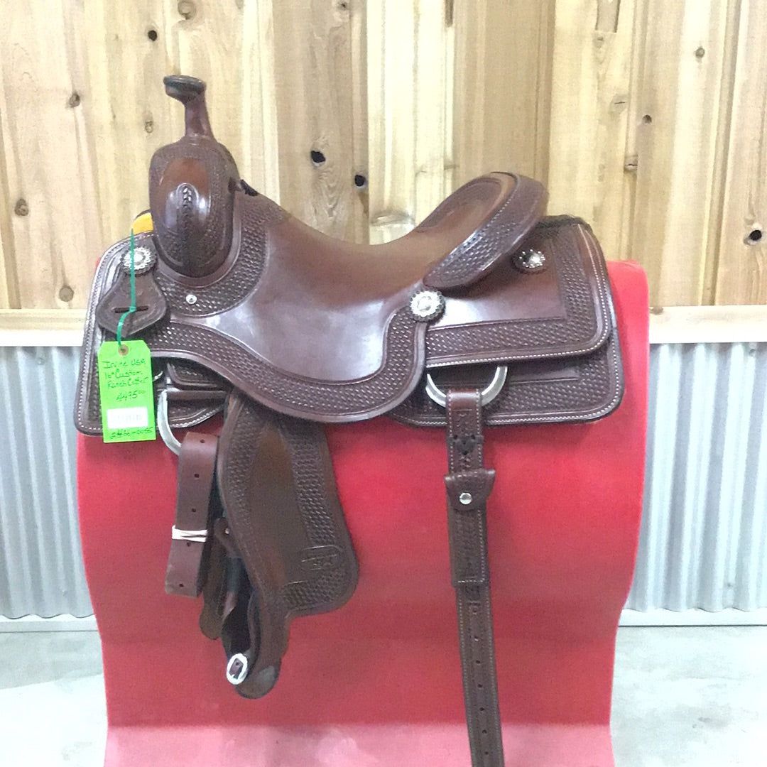Irvine USA 16" Custom Ranch Cutting Saddle