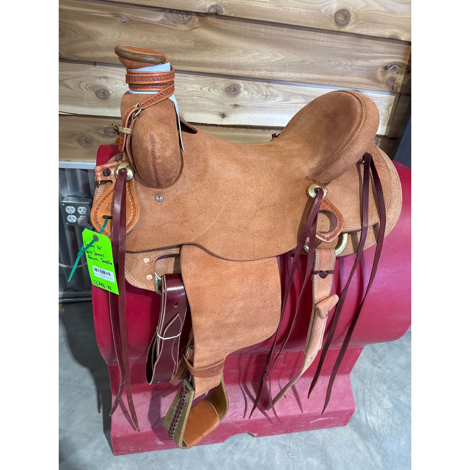Irvine Will James 16" Saddle Post Horn Saddle