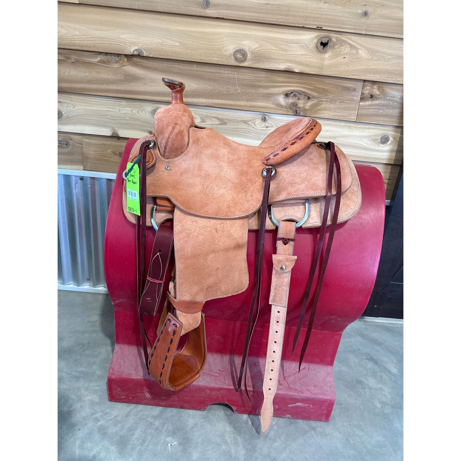 Irvine's 14" Team Roping Saddle-1