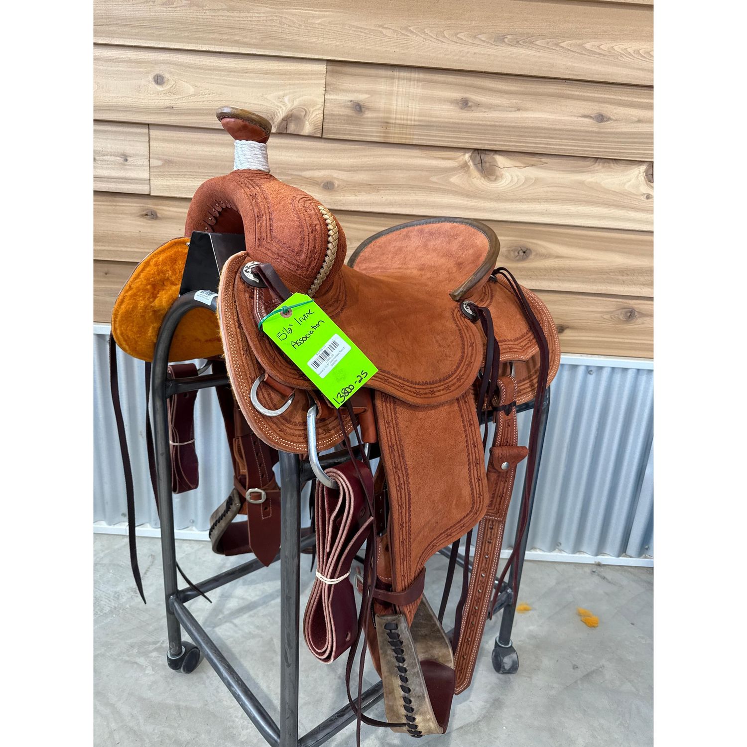 Irvine's 15.5" Association Ranch Saddle-1