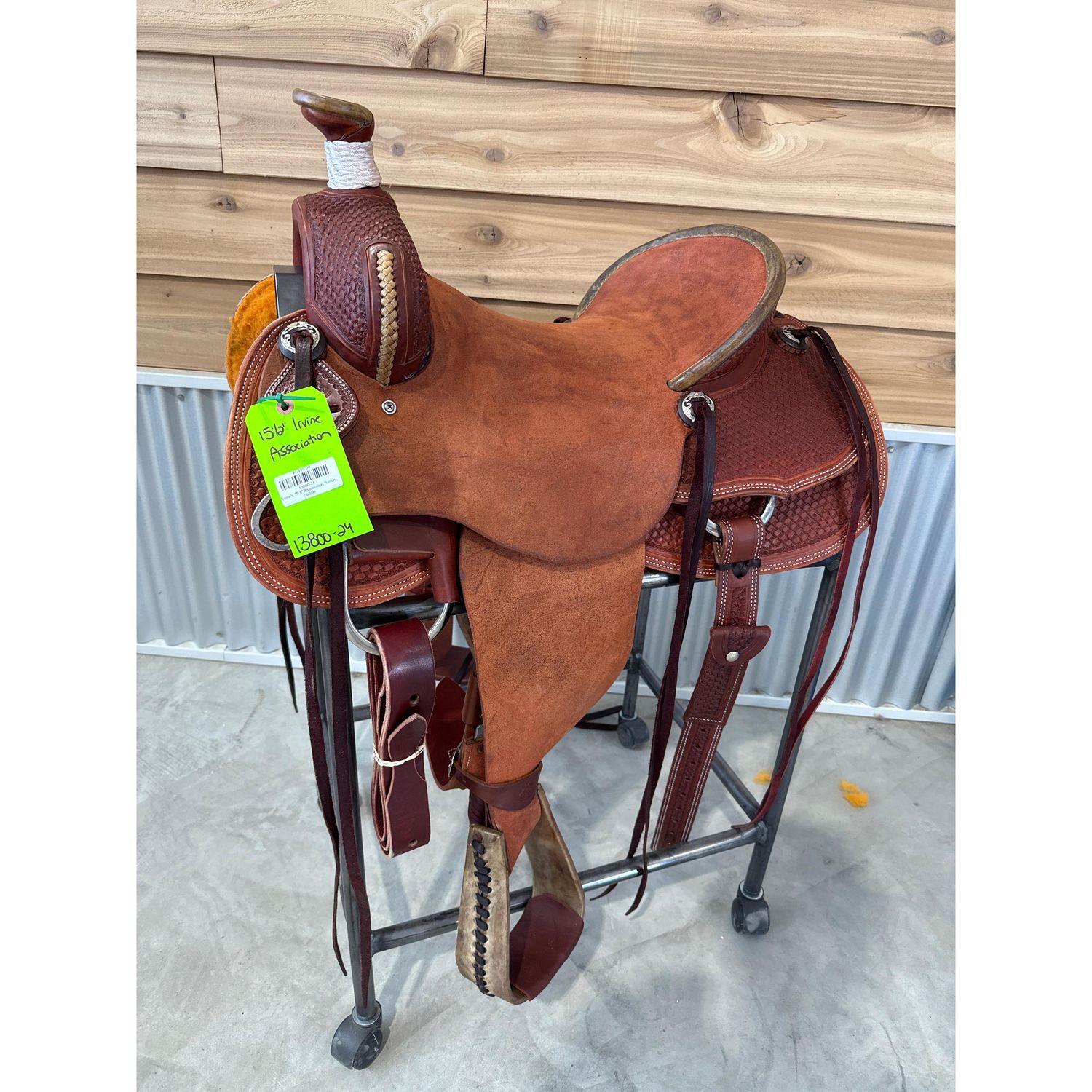 Irvine's 15.5" Association Ranch Saddle-2