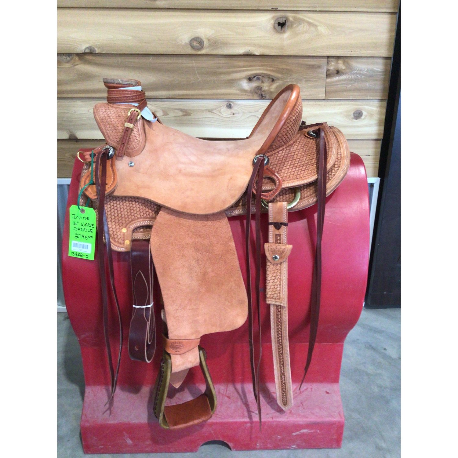 Irvine's 16" Wade Saddle-1