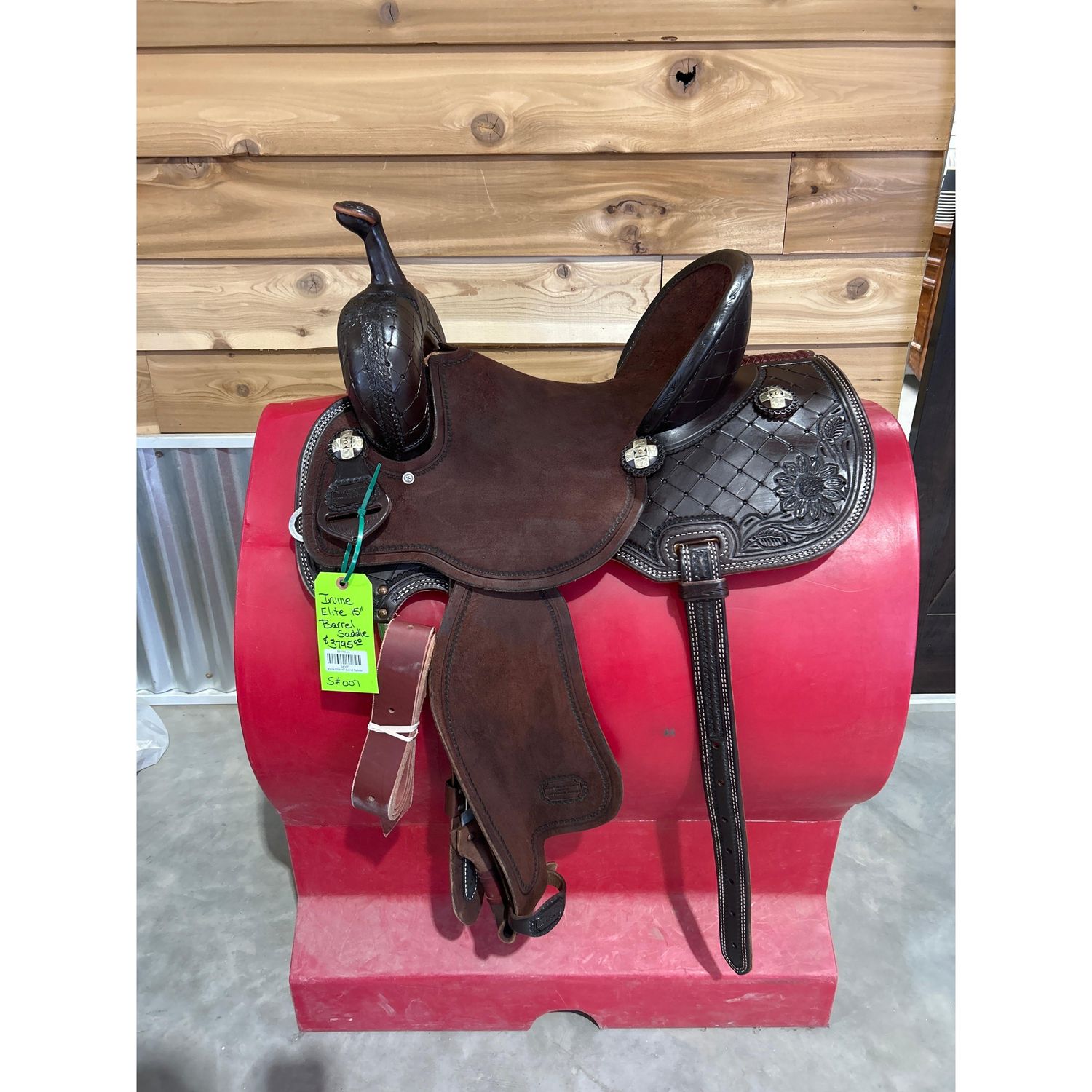 Irvine Elite 15" Barrel Saddle-3