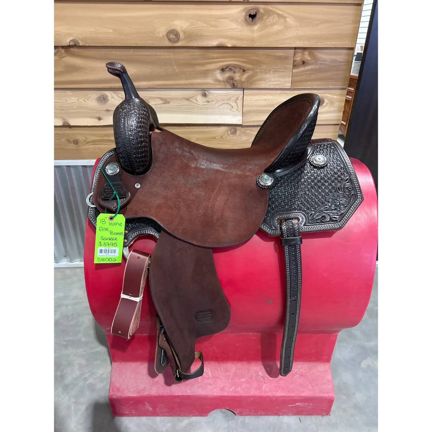 Irvine Elite 18" Barrel Saddle