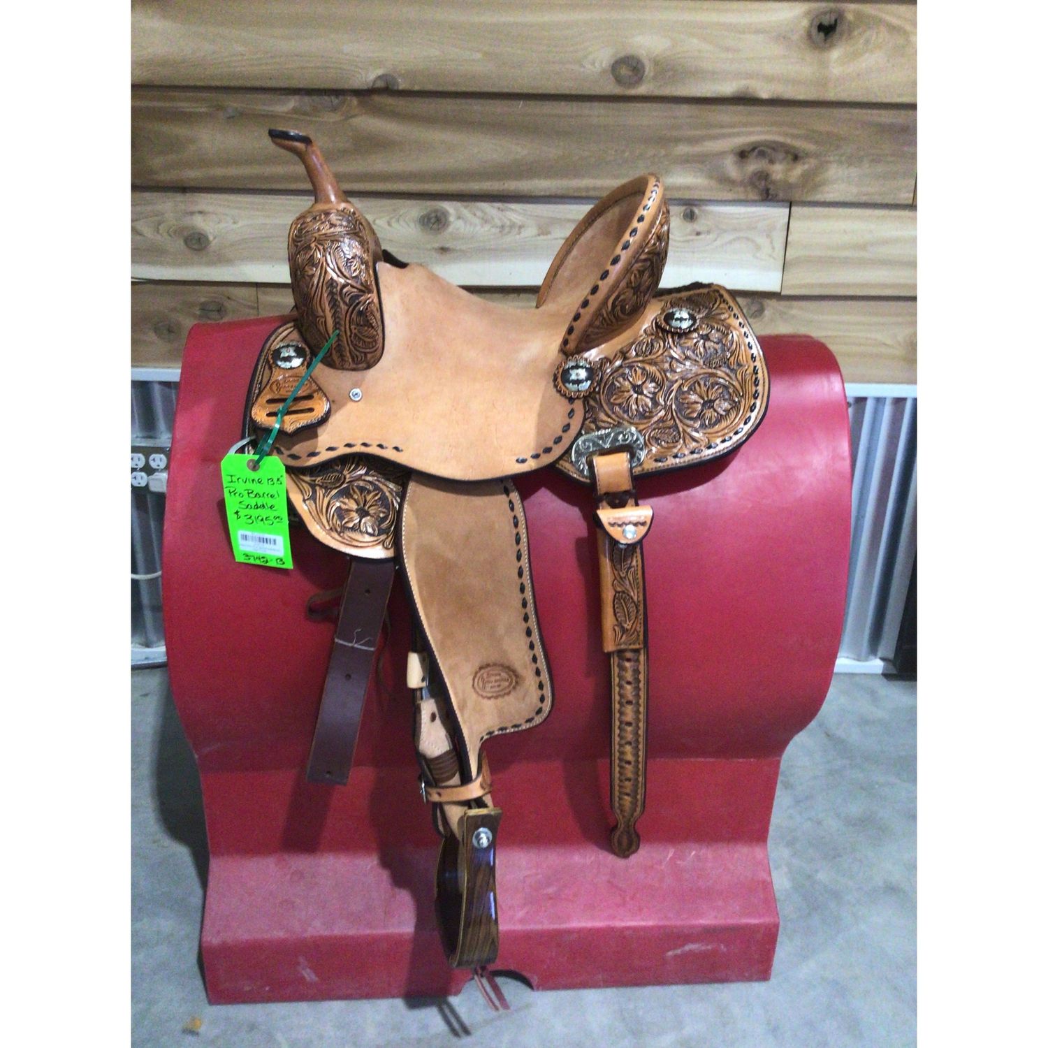 Irvine Pro 13.5" Barrel Saddle