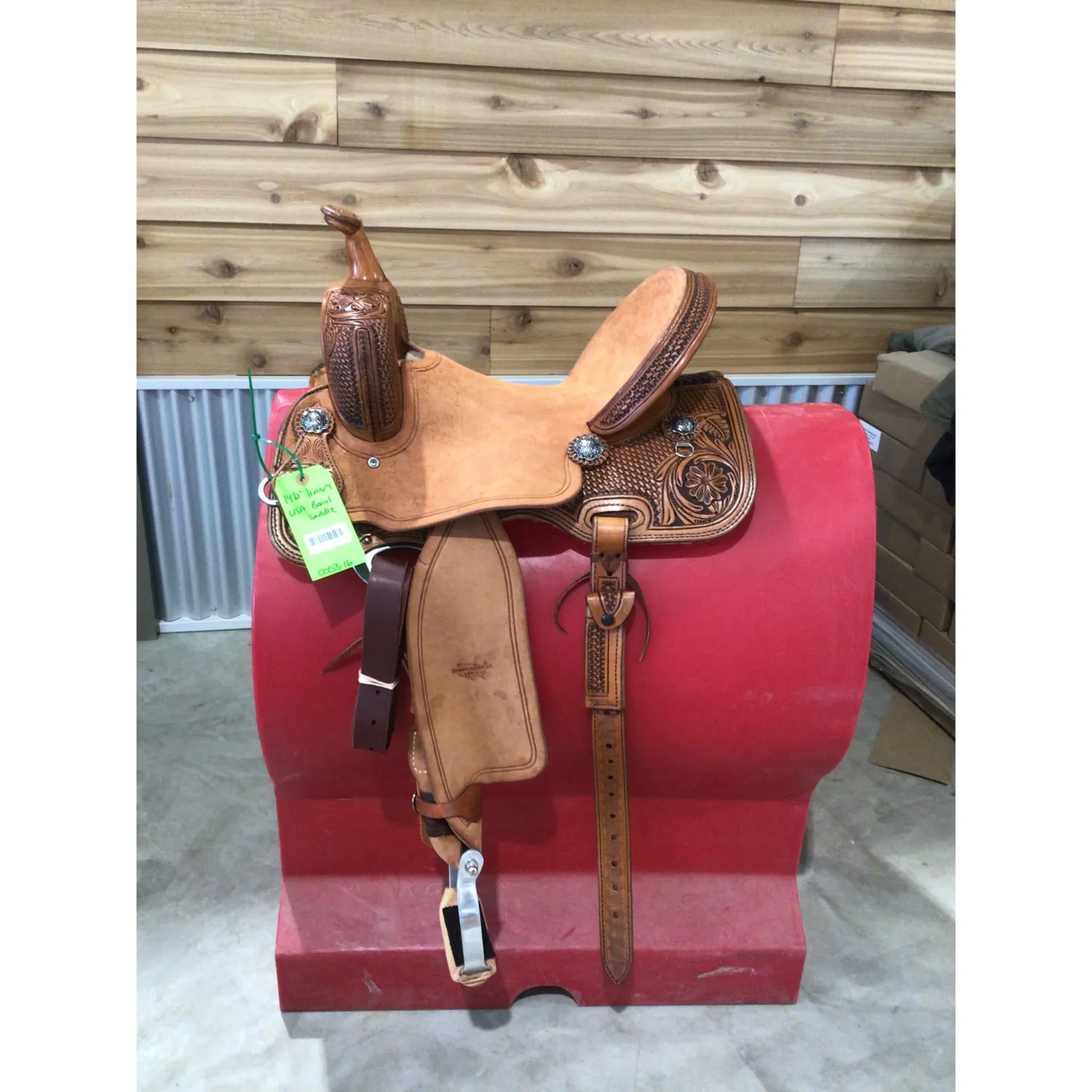 Irvine USA 14.5" Barrel Saddle-6