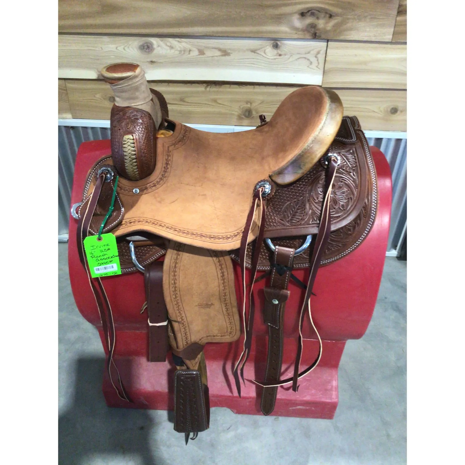 Irvine USA 16" Ranch Association Saddle