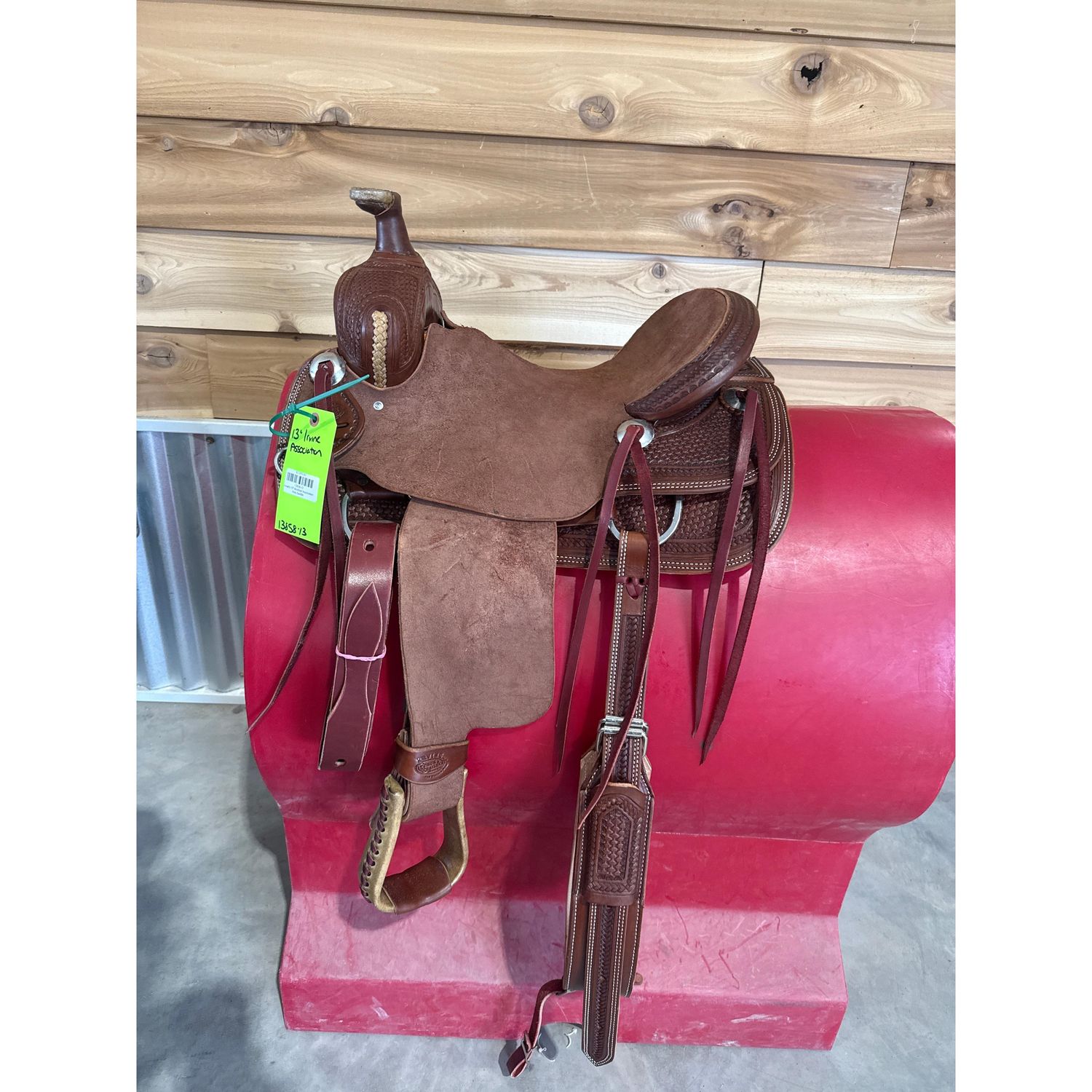 Irvine's 13" Modified Association Kids Saddle