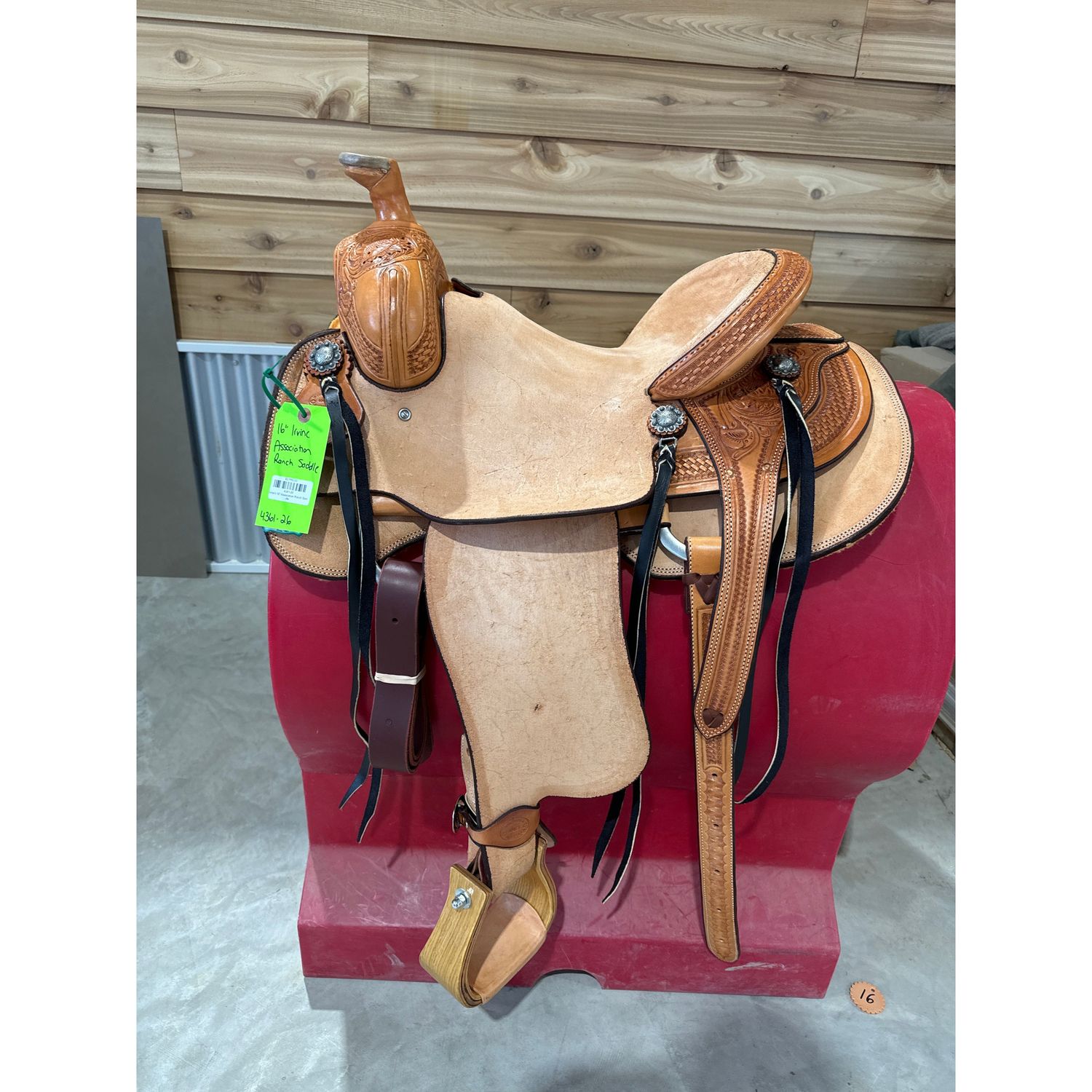 Irvine's 16" Association Ranch Saddle-1