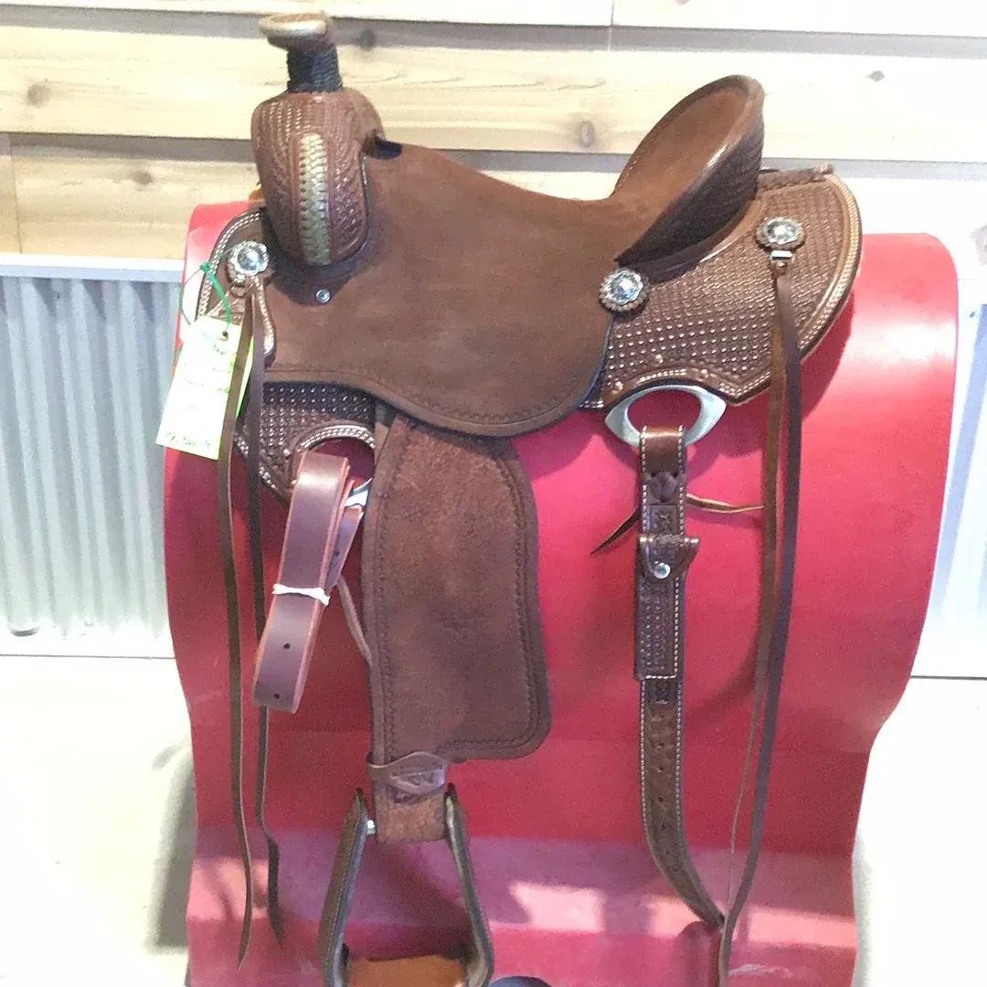 Irvine's 16" Will James Ranch Saddle
