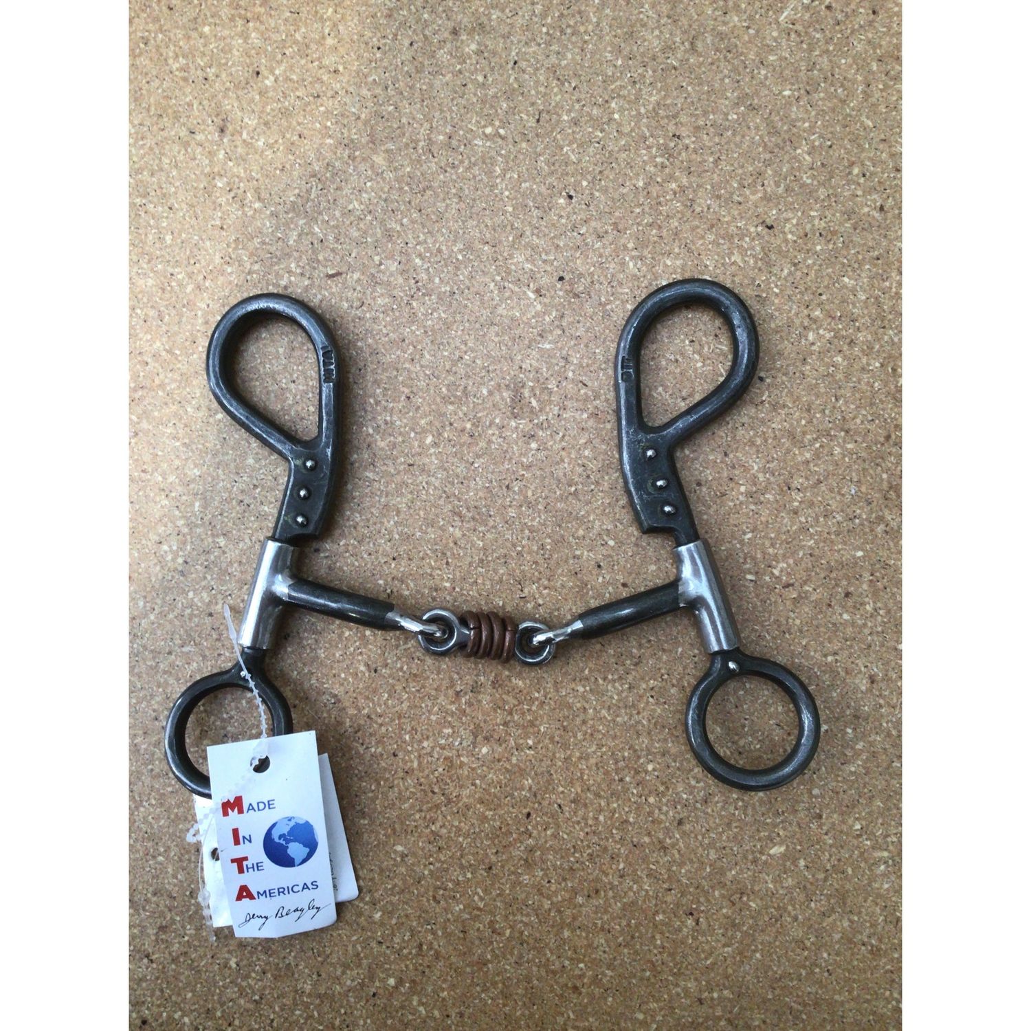 Jerry Beagley - Snaffle Bit 9.5 mm with Bone