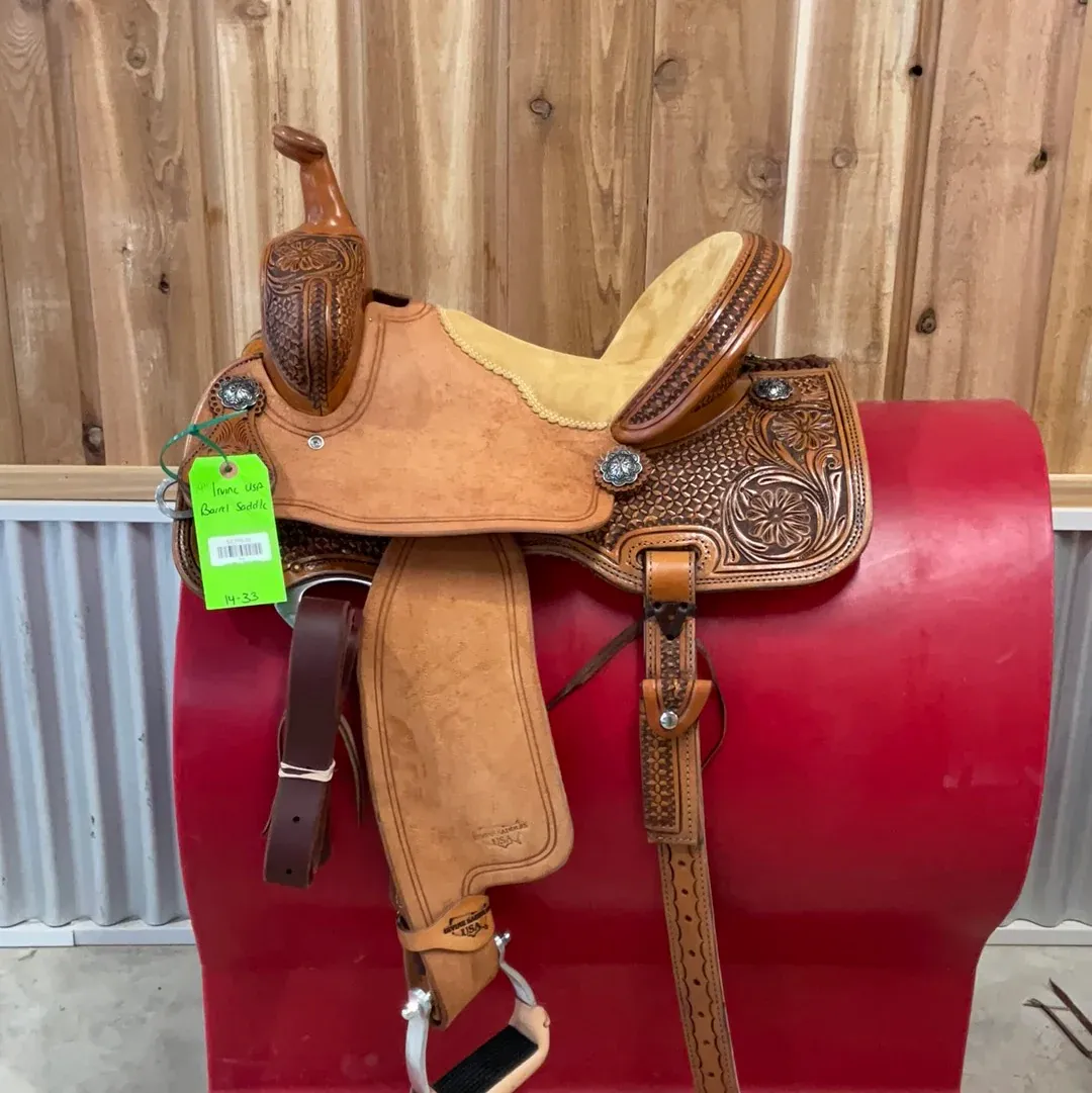 Irvine USA 14" Barrel Saddle-4